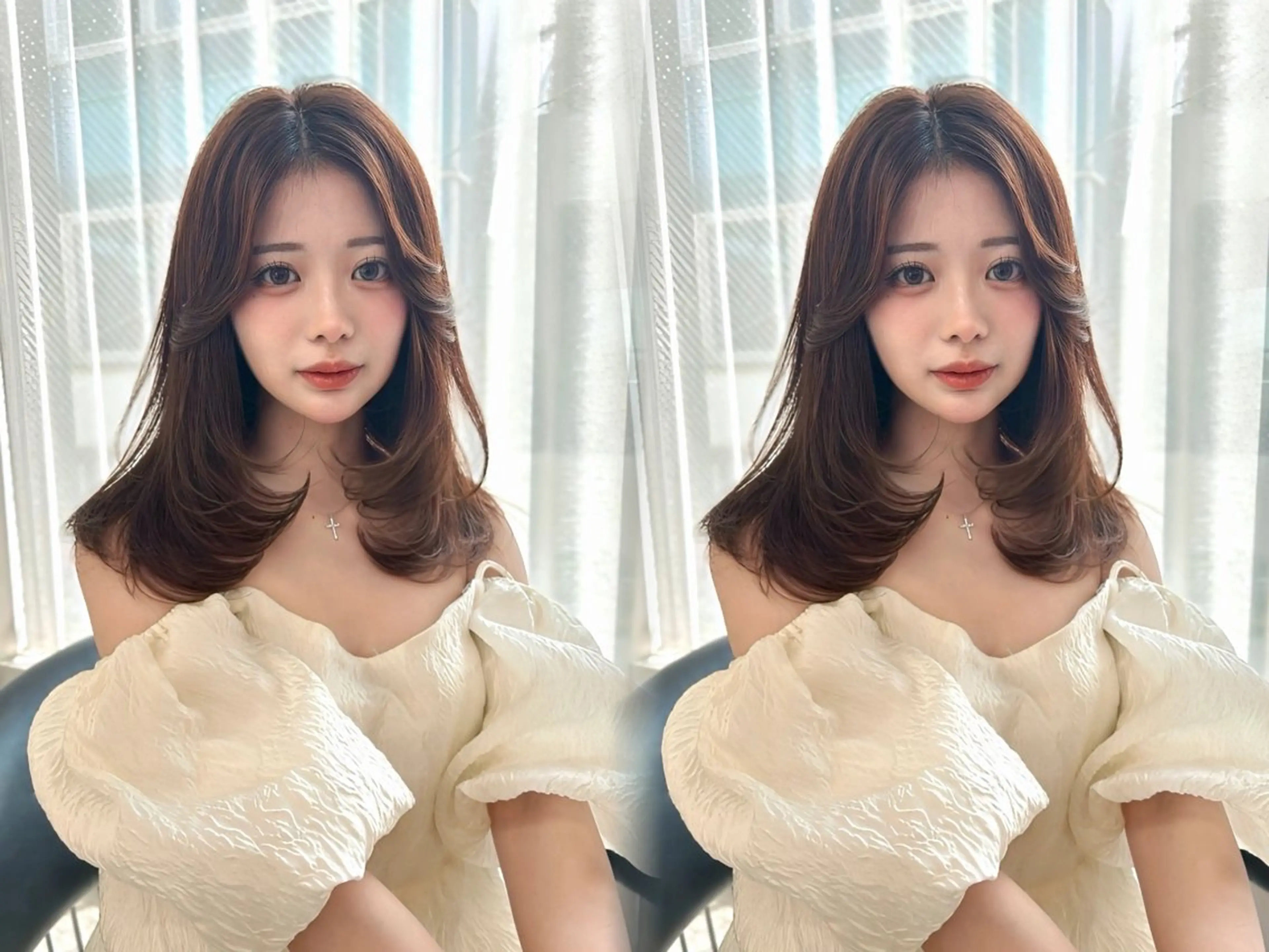 ロング ヘアカラー トリートメント 木串 楽人のヘアスタイル