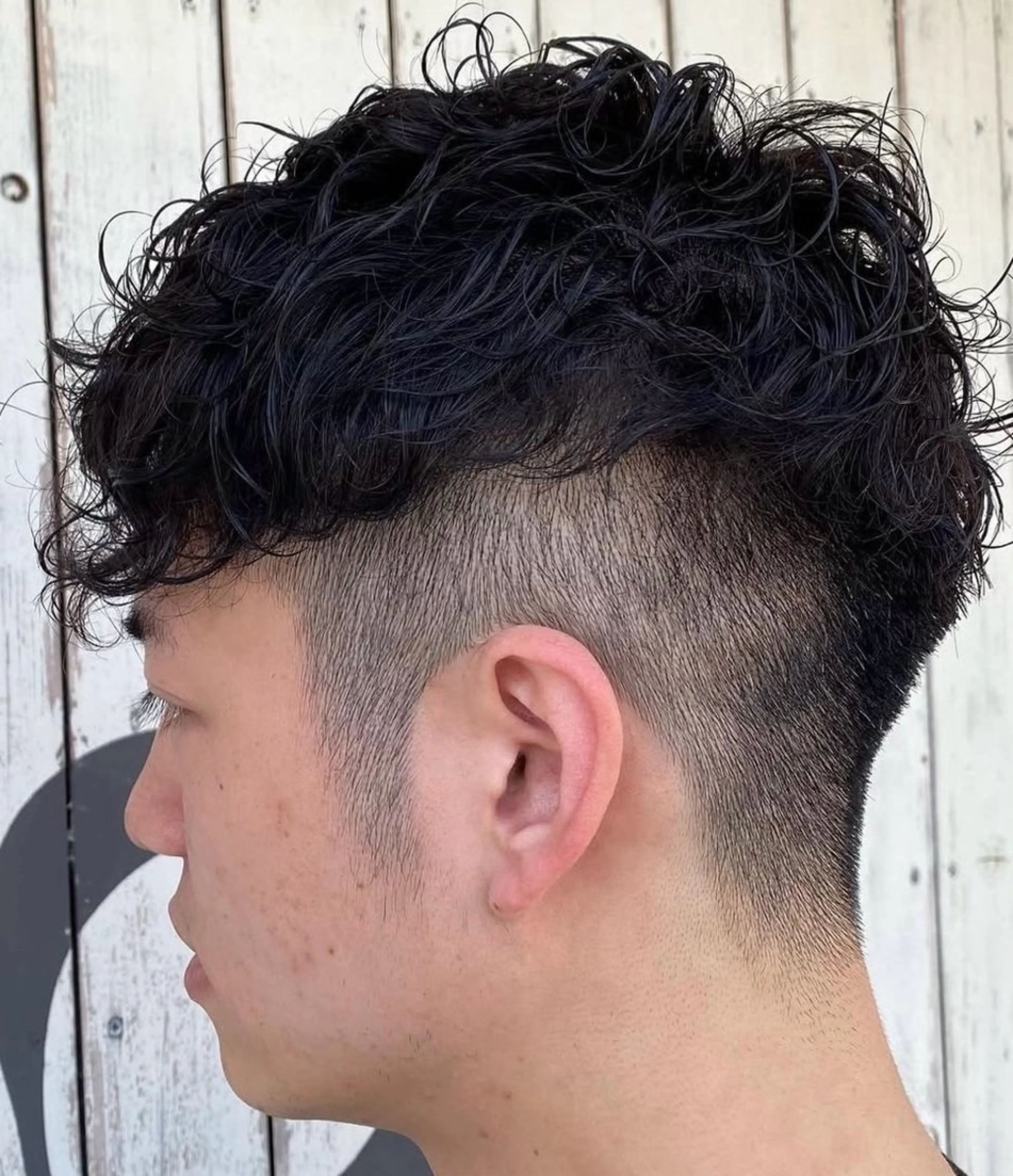 パーマ 國友 亜純のヘアスタイル