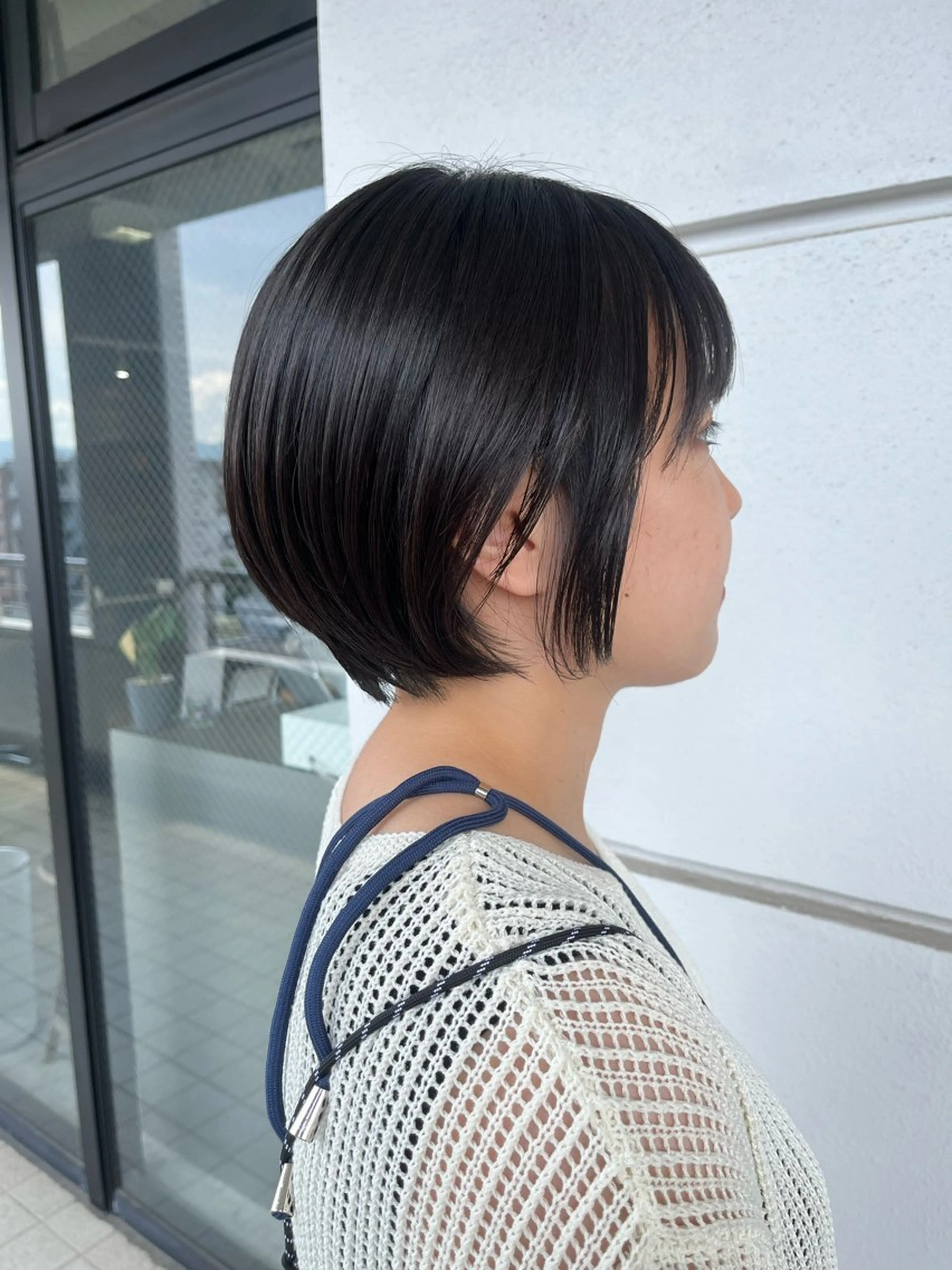 ショート 髪質改善×ブリーチ 無しWカラー🫧天神のヘアスタイル