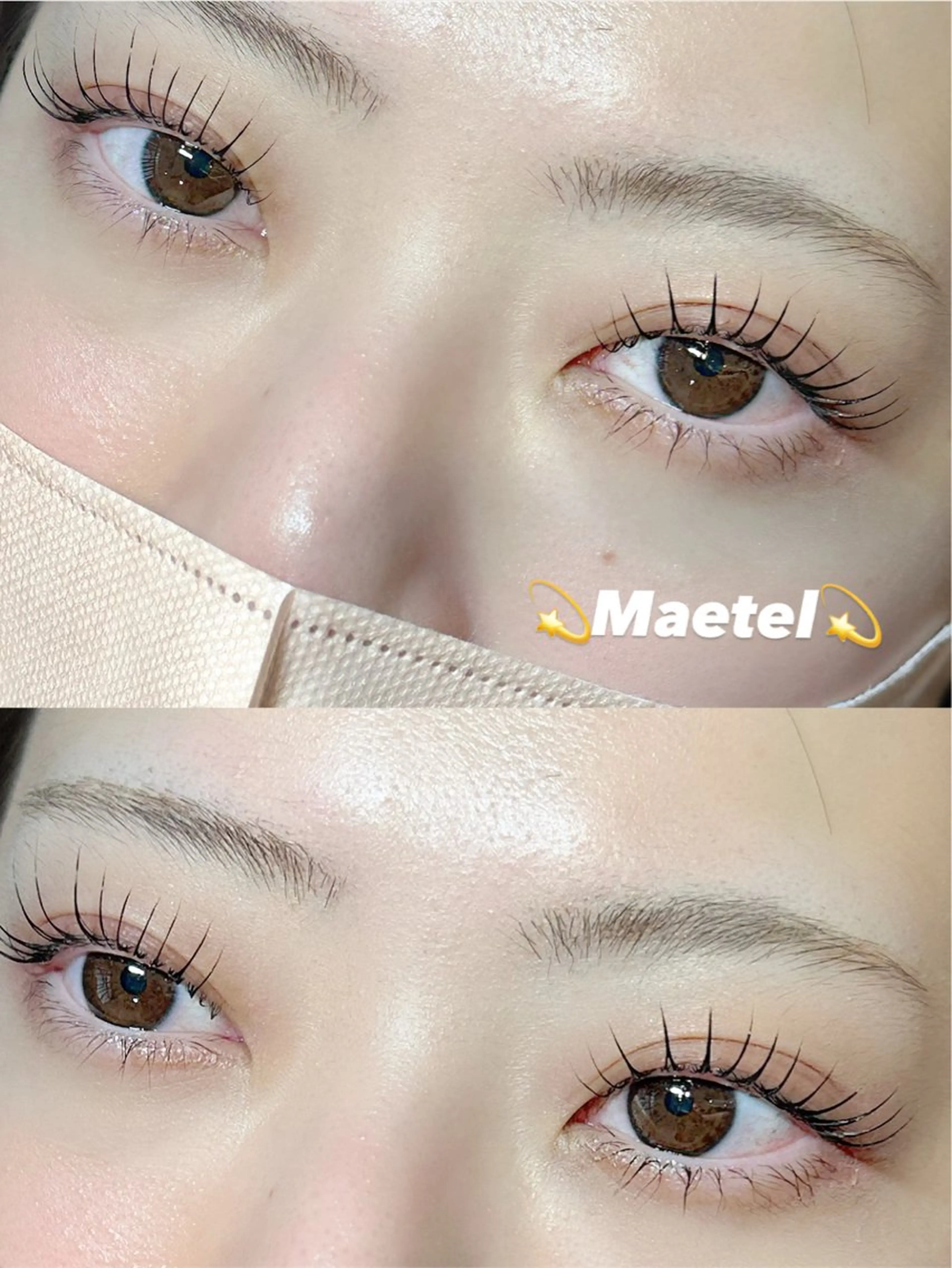 マツエク・マツパ マツパ 藤井 志帆のマツエク・マツパデザイン