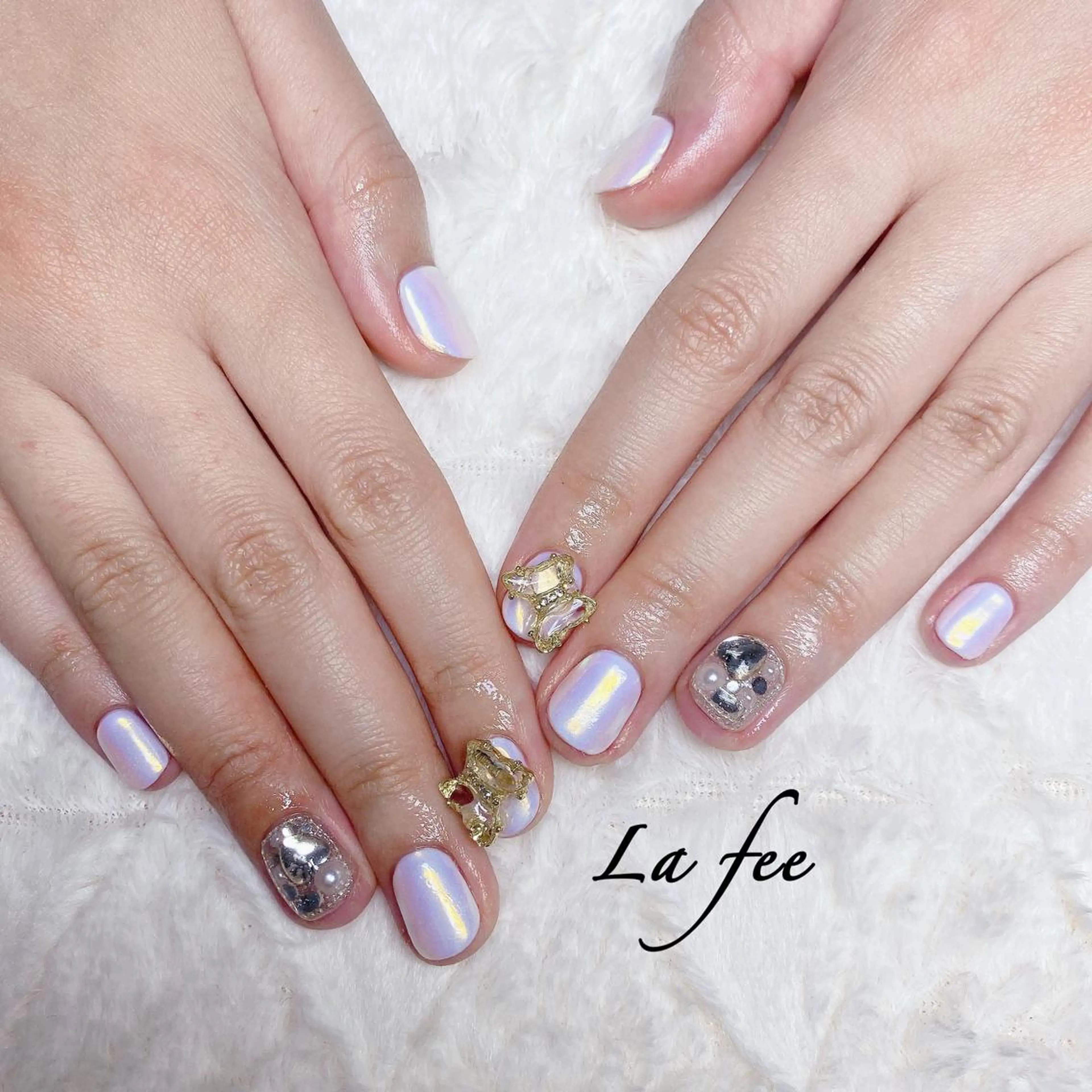 カラー ネイル ハンドネイル ハンドケア La feeのネイルデザイン