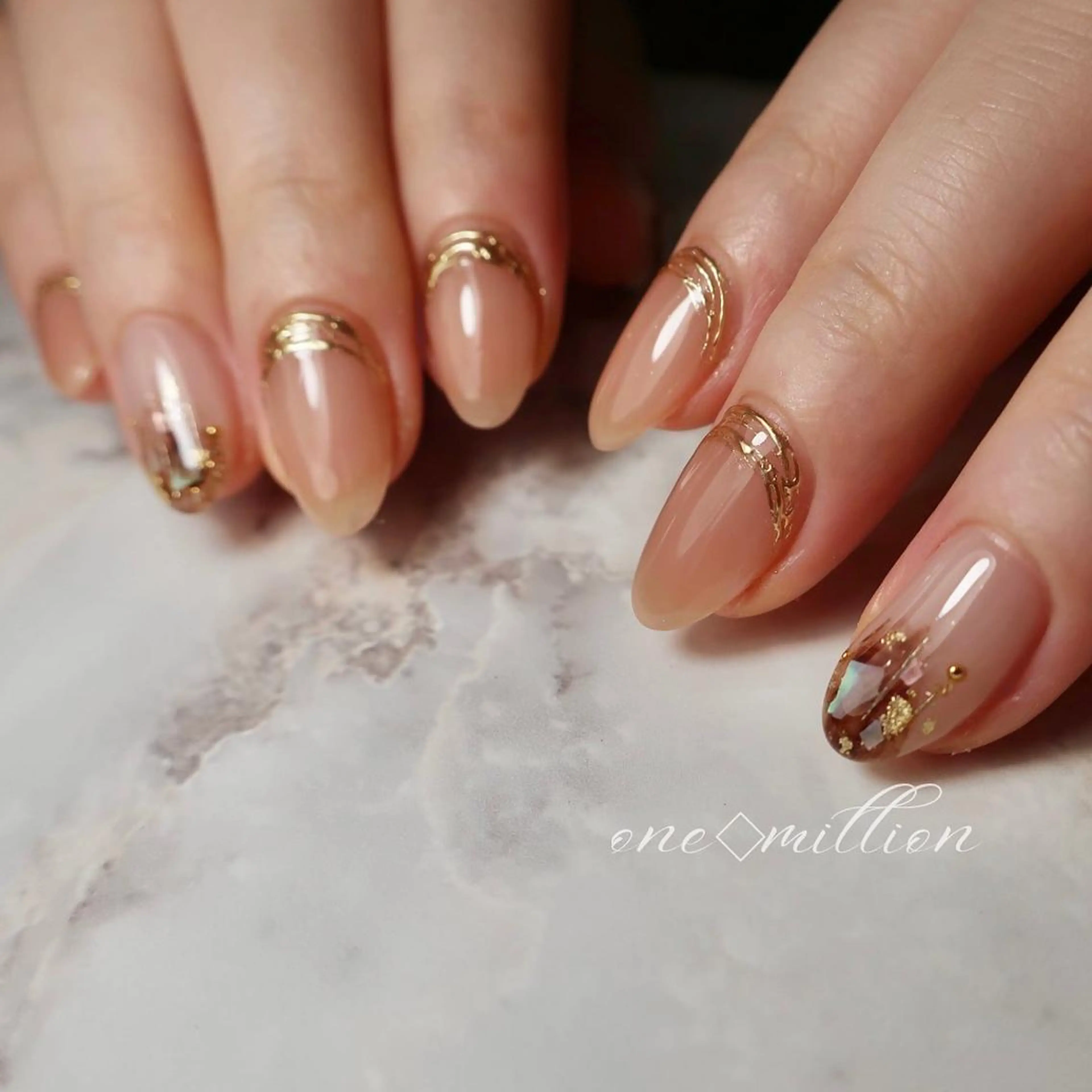 ネイル nail salon ワンミリオンのネイルデザイン