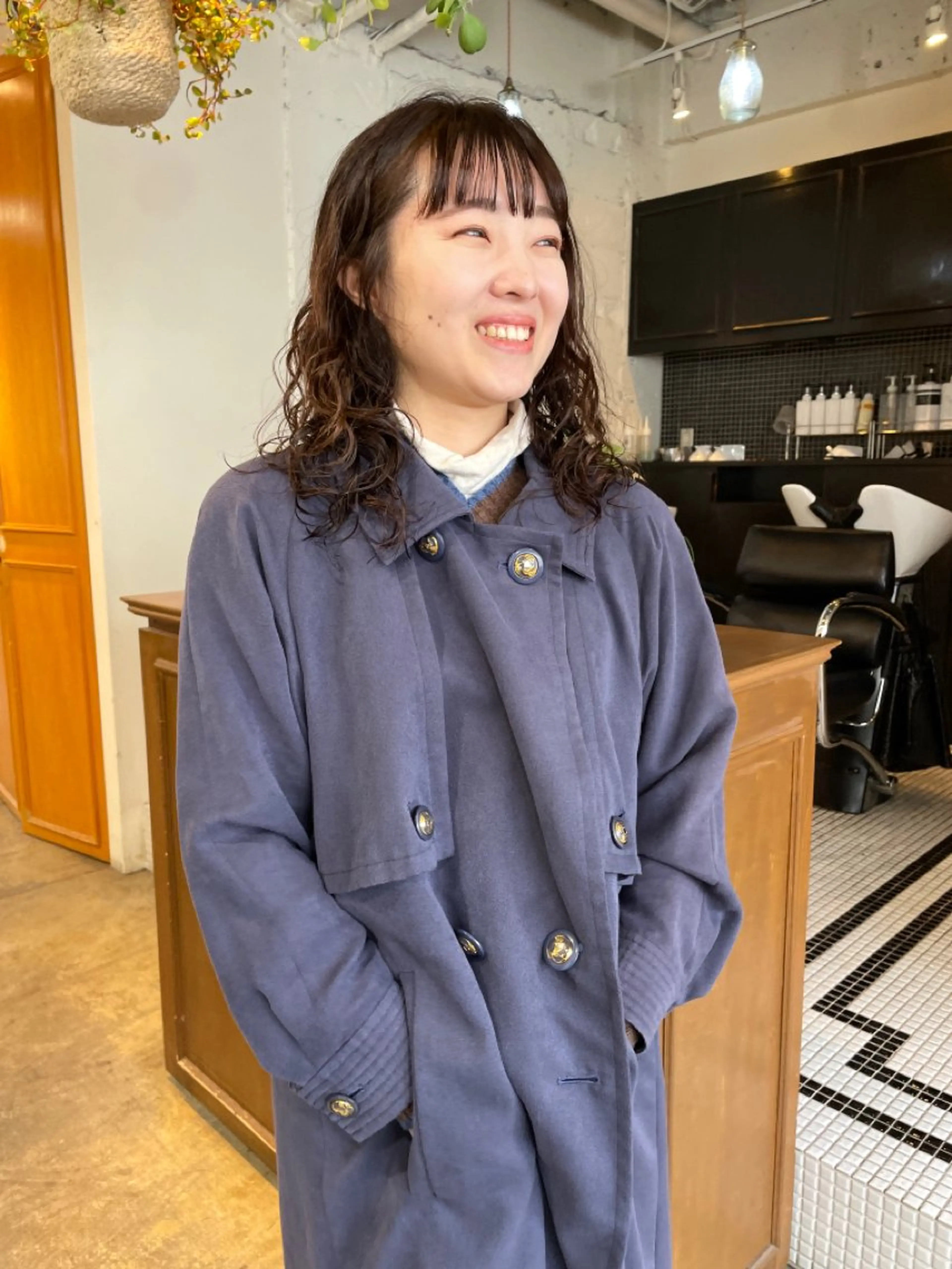 ミディアム カラー パーマ ミディアムパーマ カット ヘアカラー パーマ トリートメント レイヤー/似合わせ TAKUYAのヘアスタイル