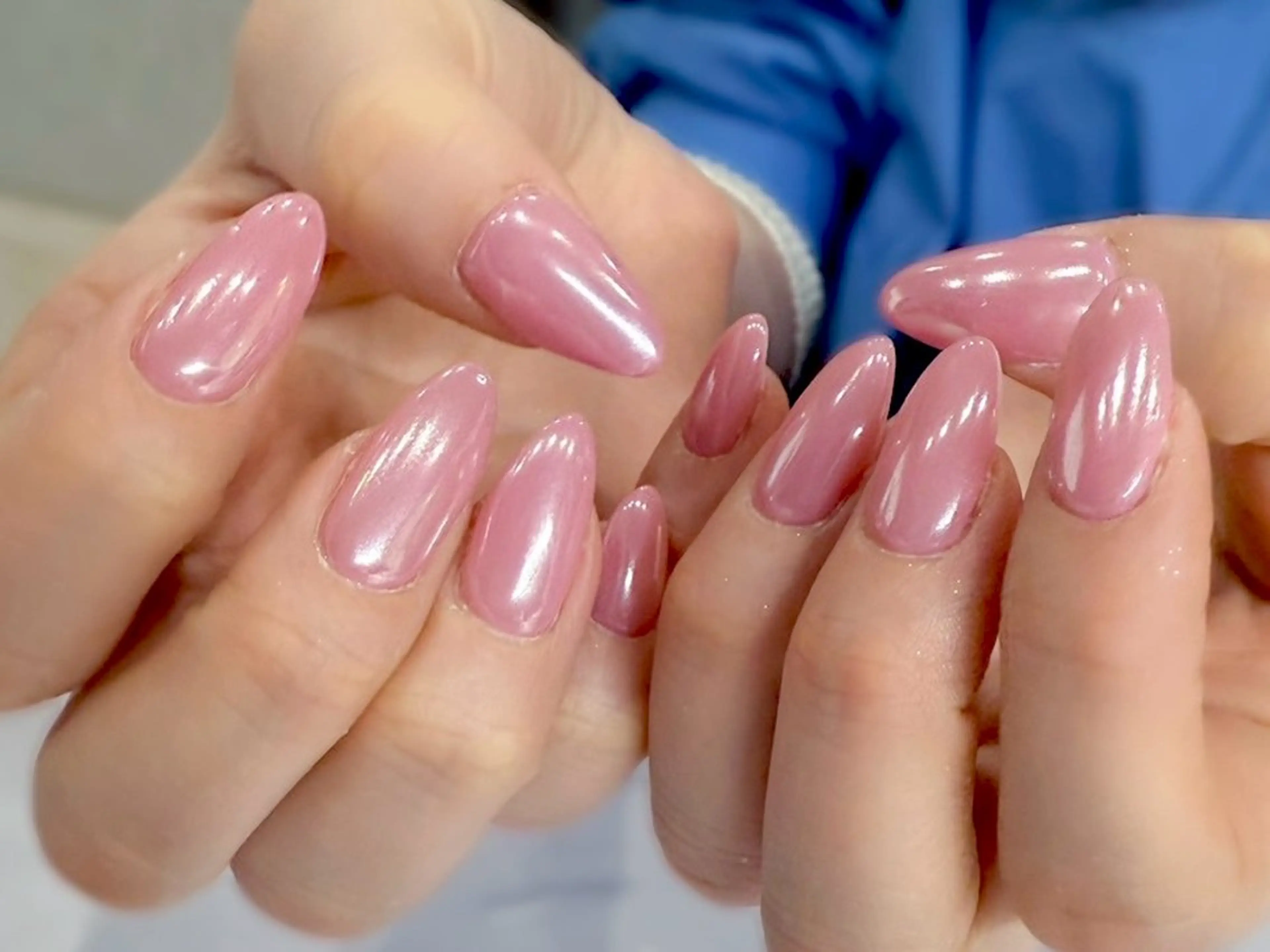 ネイル ホワイト ハンドネイル amPURTE omotesando所属・amPURTE 🖤Sayaka🖤のネイルデザイン