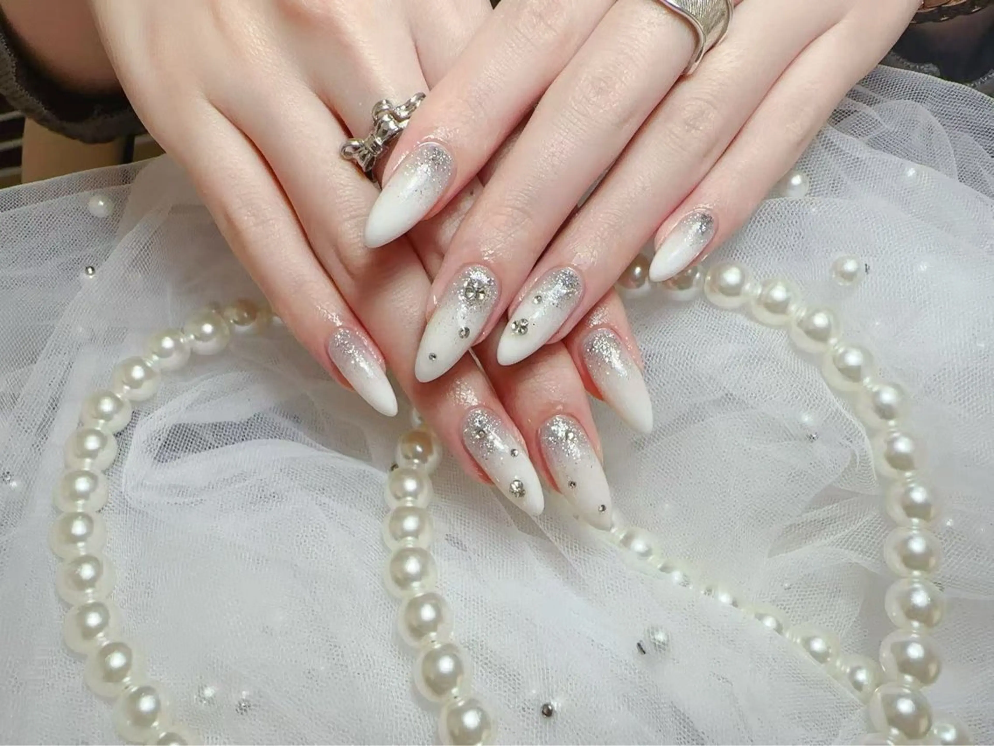 ネイル ハンドネイル ハンドケア ゆ きのネイルデザイン