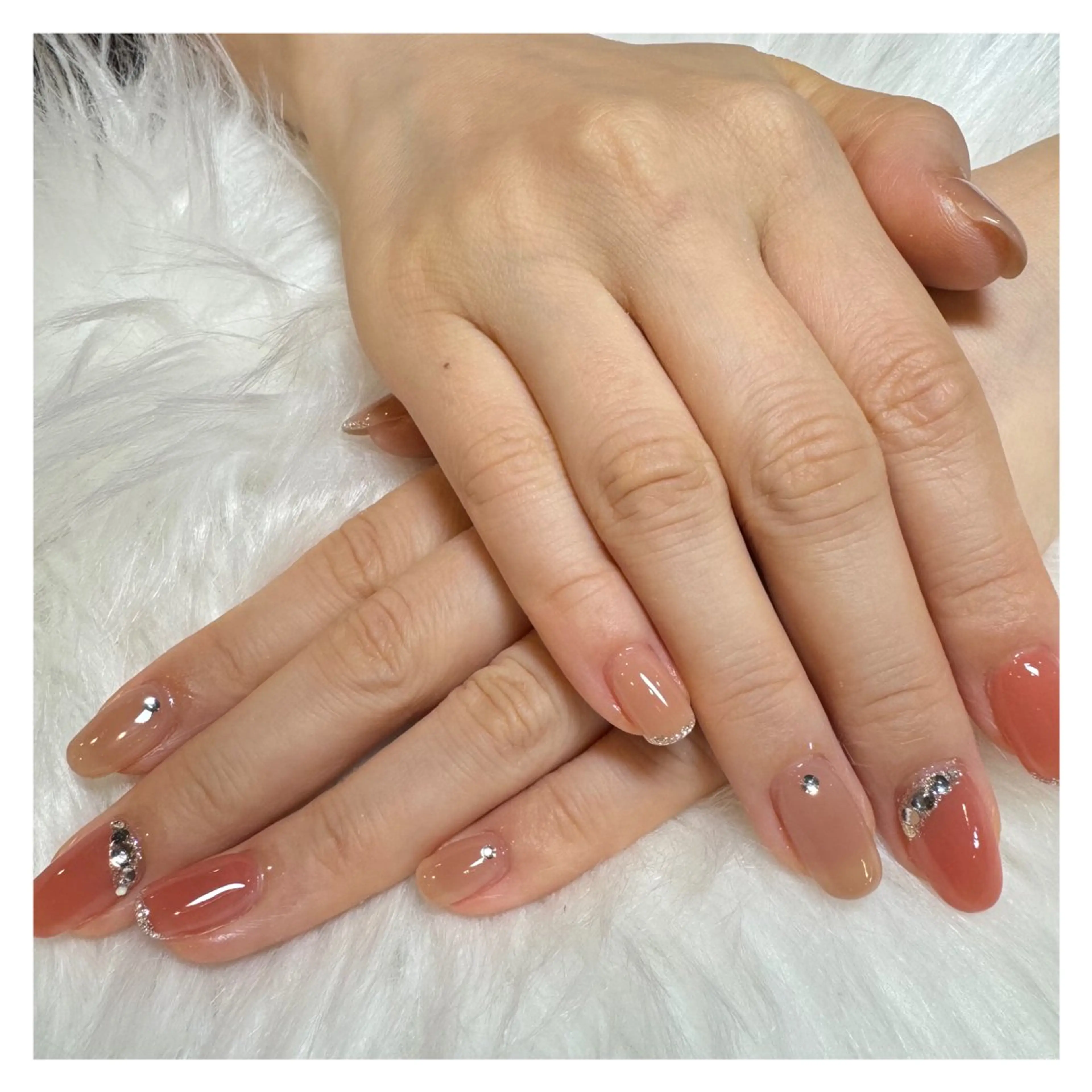 ネイル ハンドネイル joieange 心斎橋Hazukiのネイルデザイン