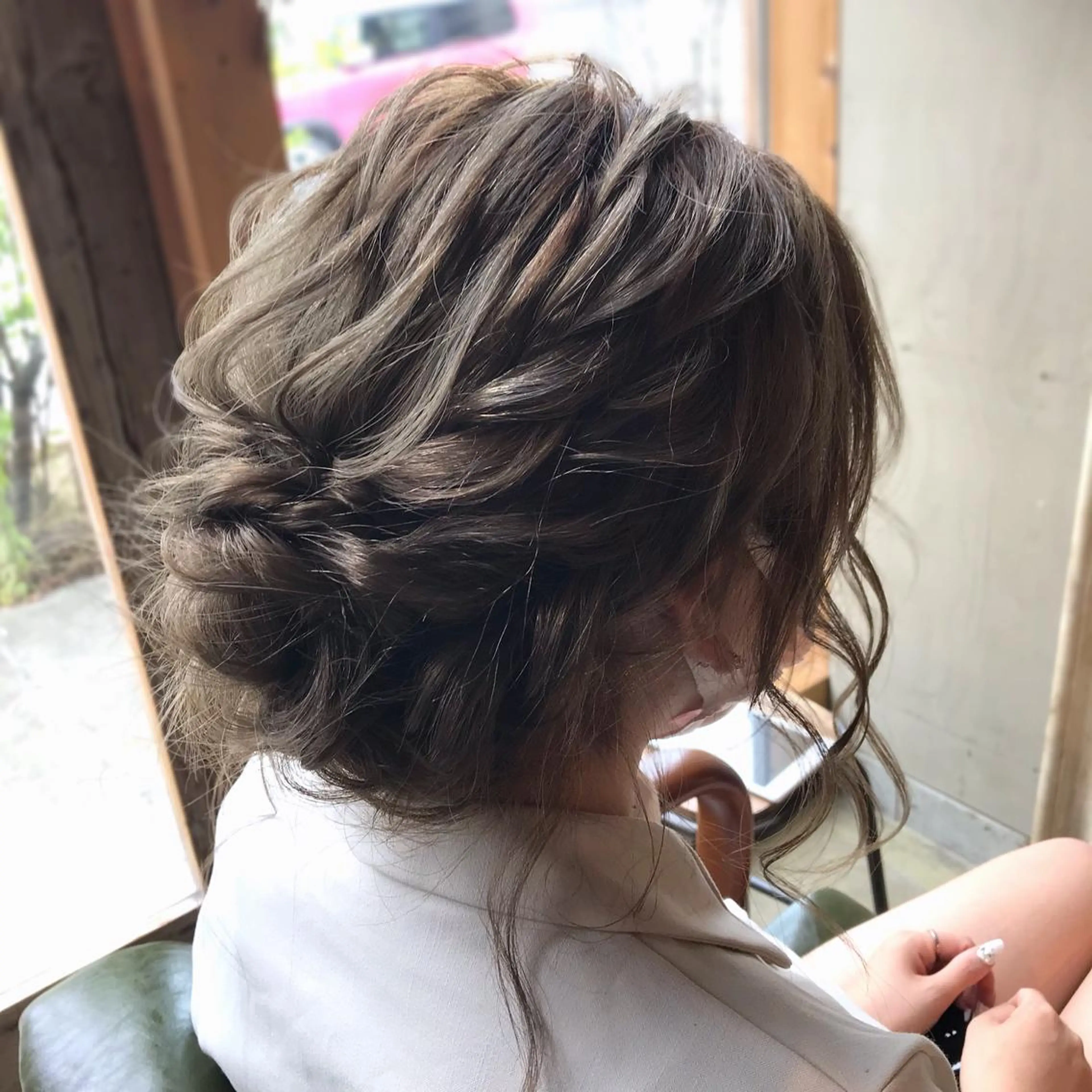 ヘアアレンジ 🗻飯田誠也🗻 カットカラー得意のヘアスタイル
