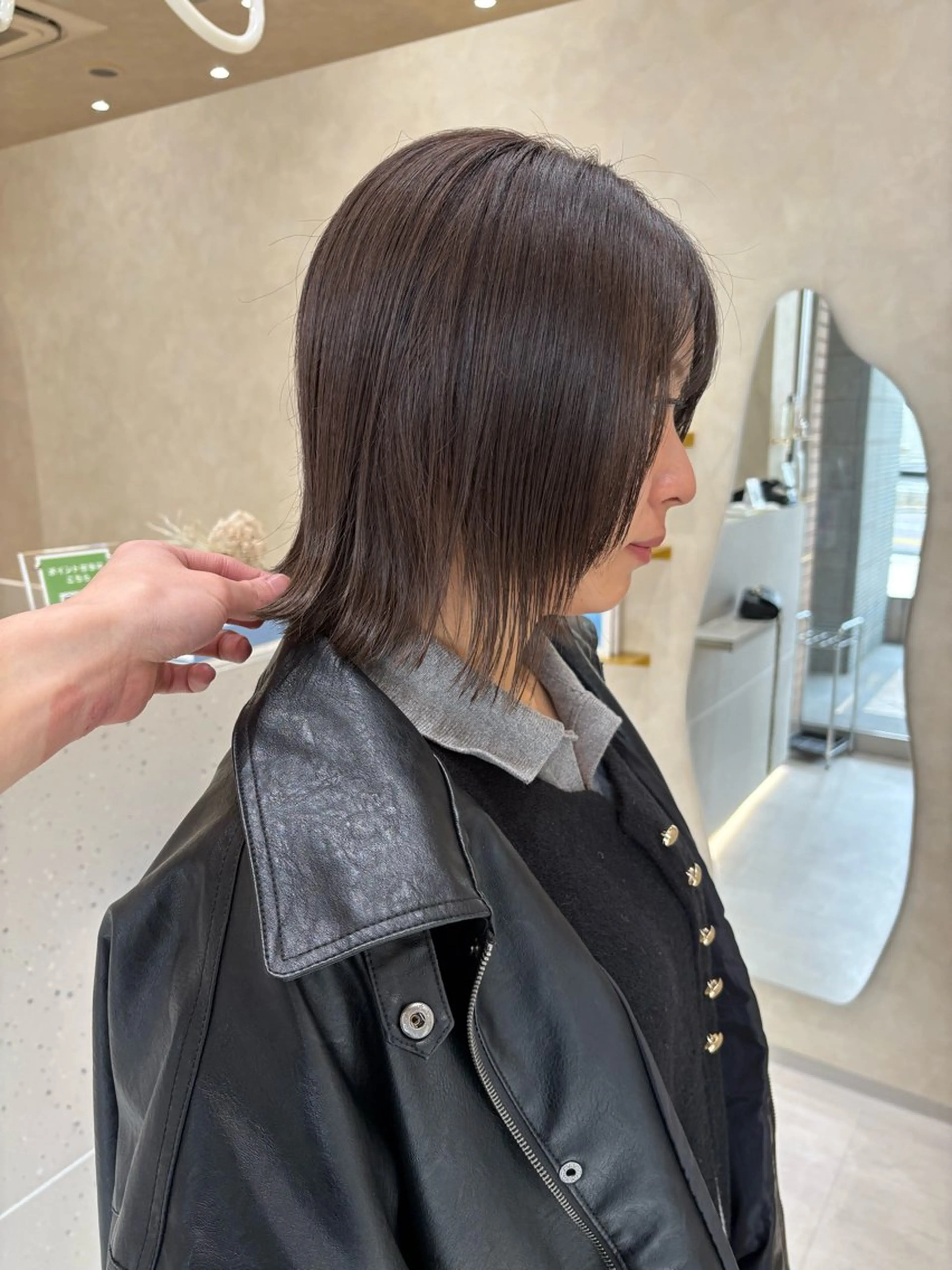 ショート カット ヘアカラー トリートメント 透明感カラー/艶髪/ 高城潤也のヘアスタイル