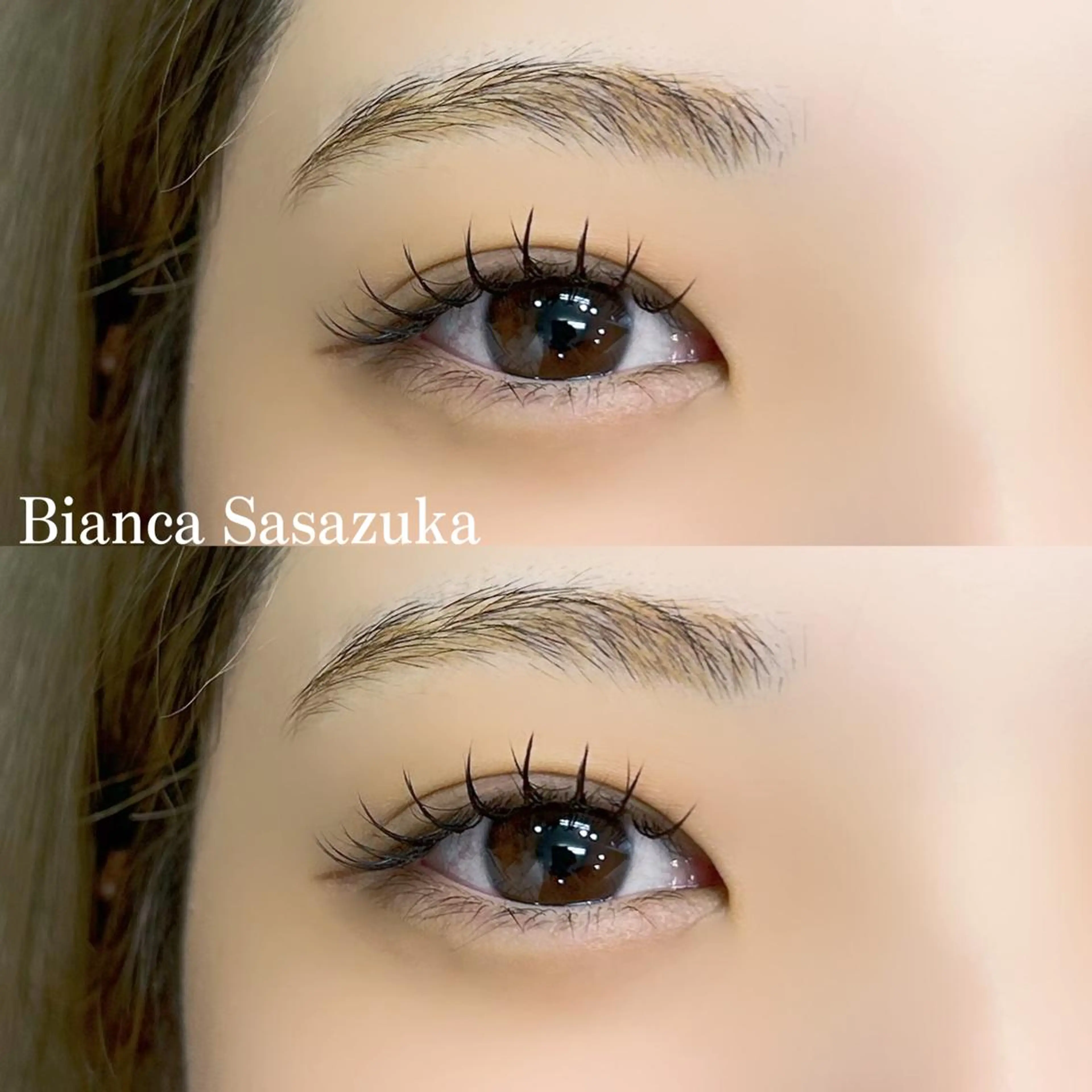 マツエク・マツパ 束感まつ毛 ‪‪❤︎‬ kikaのマツエク・マツパデザイン