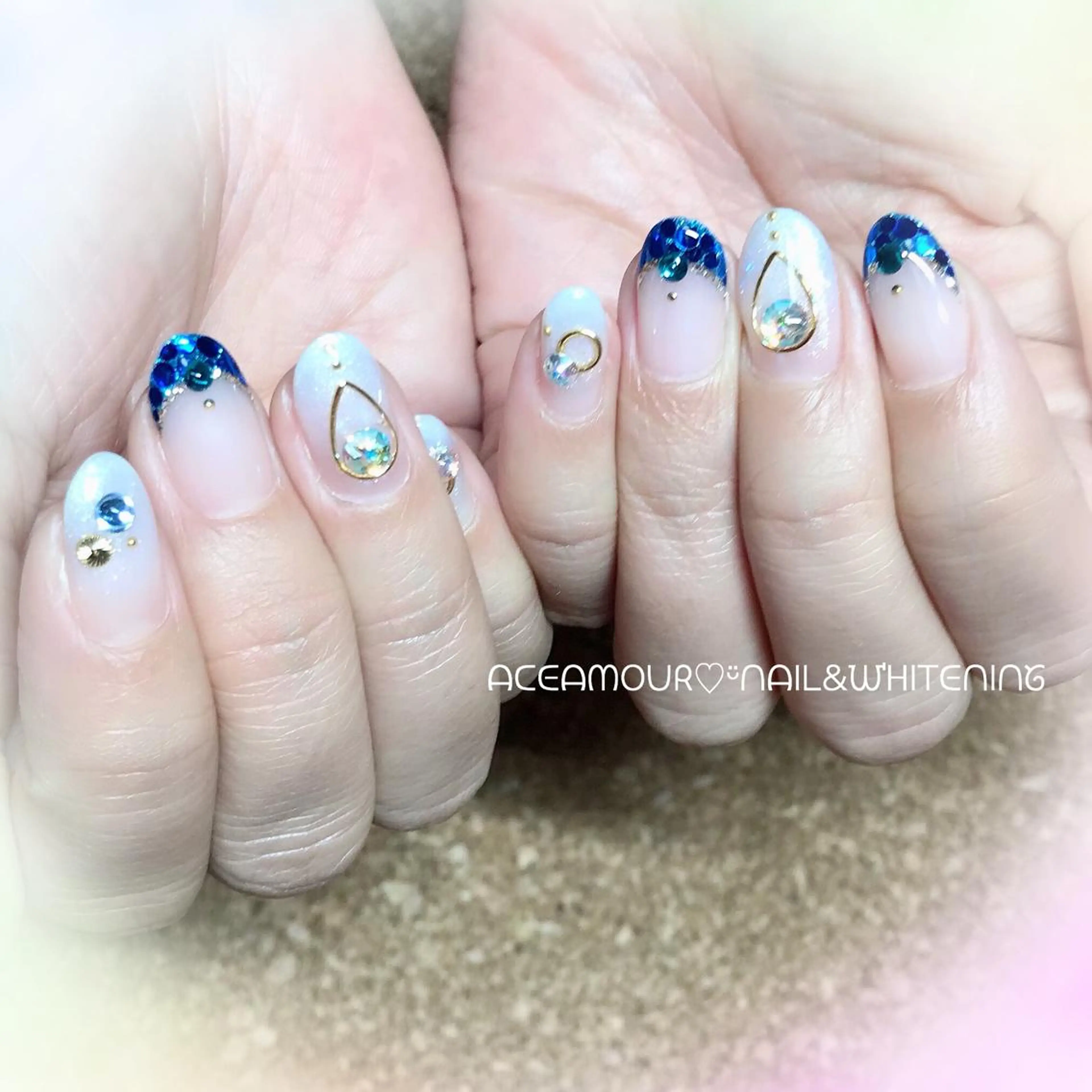 ネイル ネイル/耳つぼ /新ホワイトニングのネイルデザイン