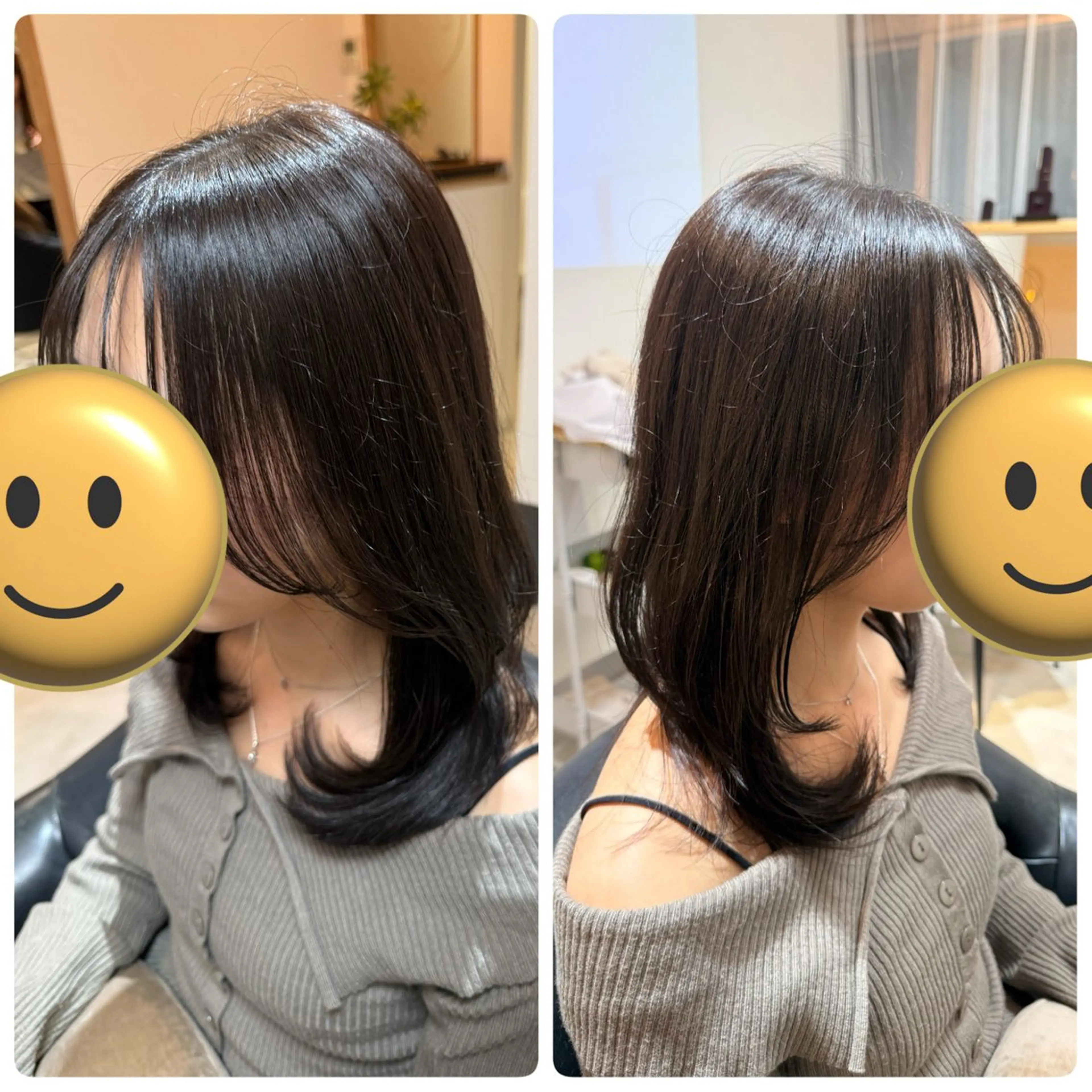 ミディアム レイヤーカット 川崎レイヤーカット /江口真正のヘアスタイル