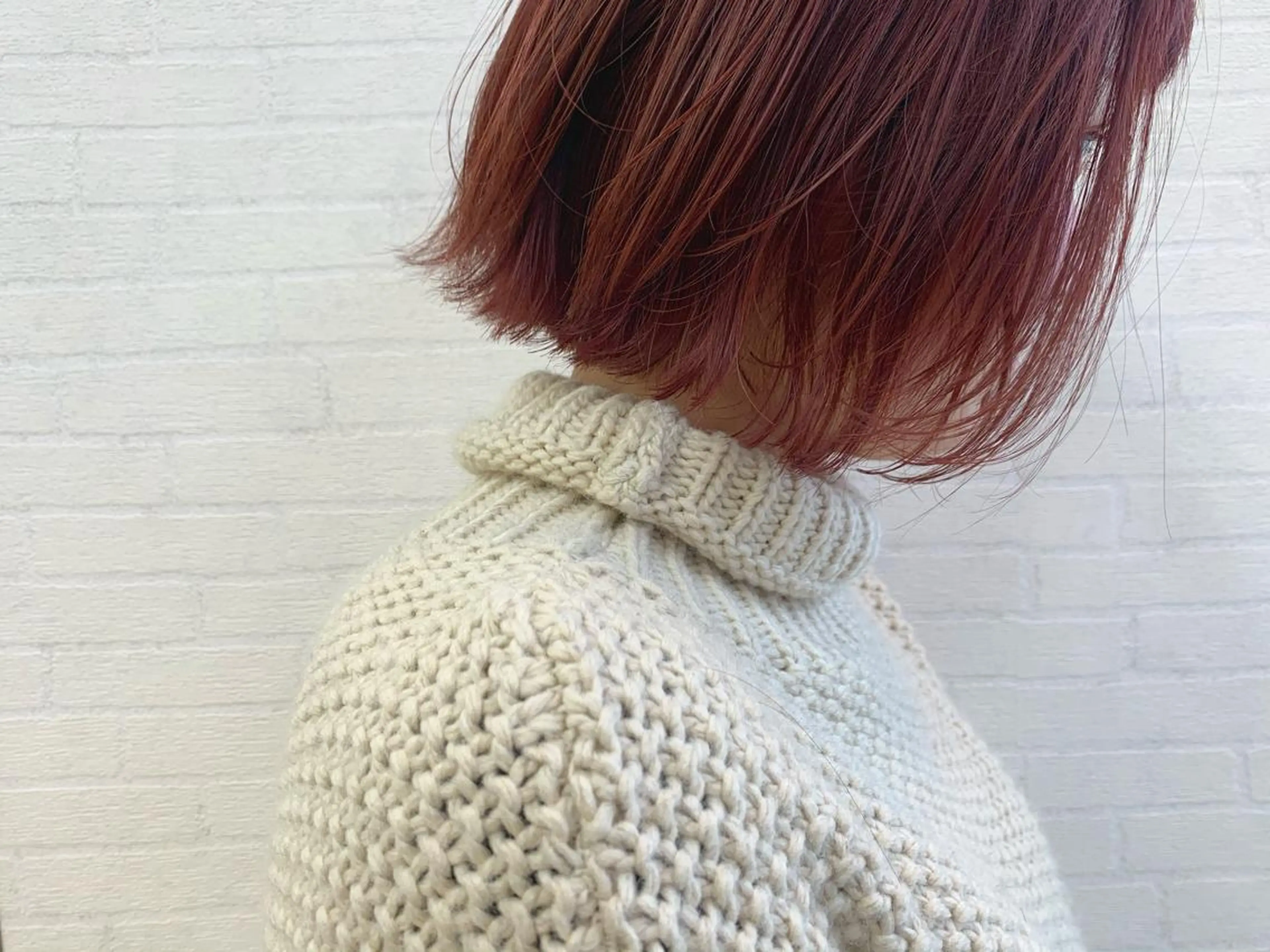 ショート カラー 立川 奈那子のヘアスタイル