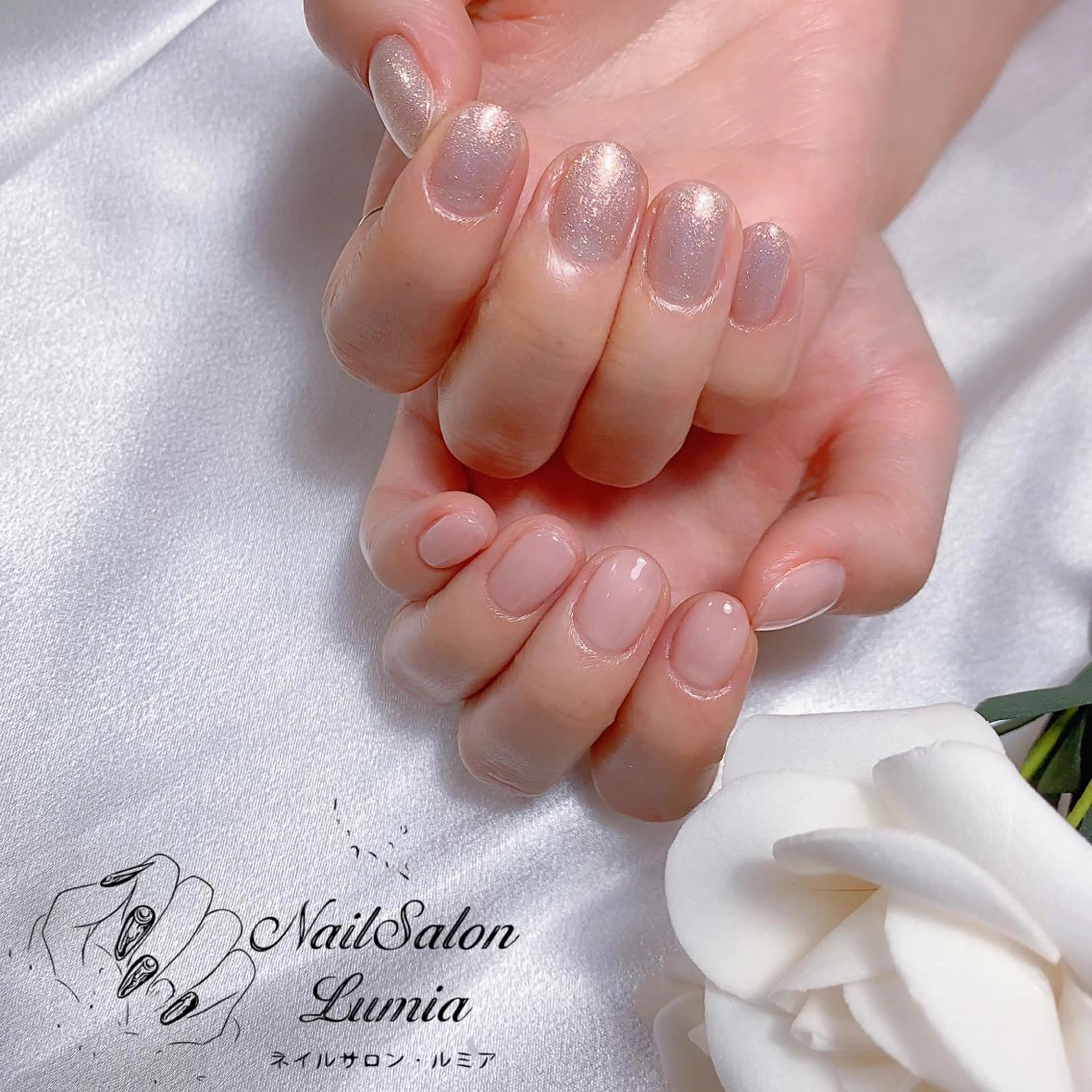 ネイル ハンドネイル ネイルサロン ルミア Lumia 店長のネイルデザイン