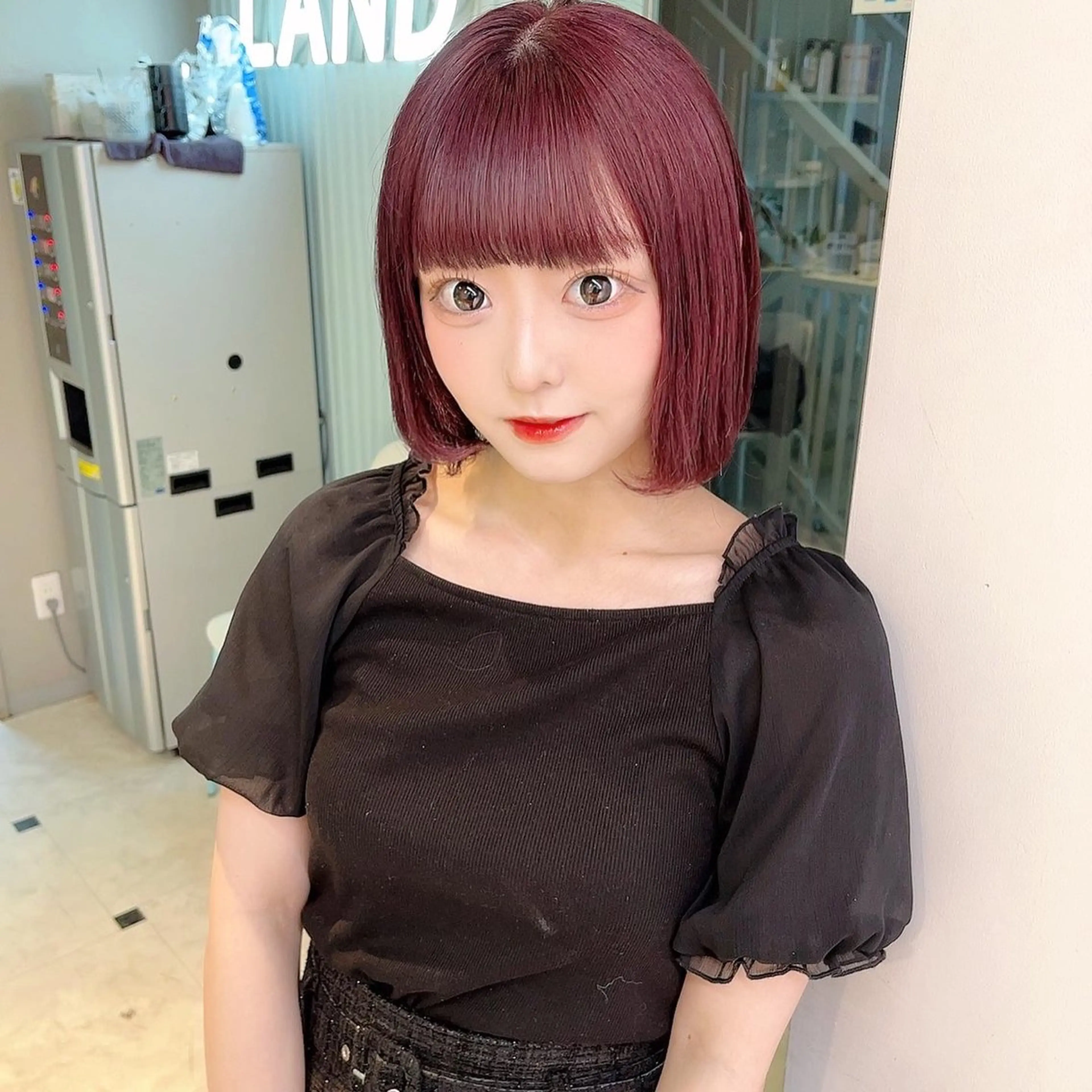 ミディアム カラー ヘアアレンジ 愛されカラー🩷 はるなのヘアスタイル