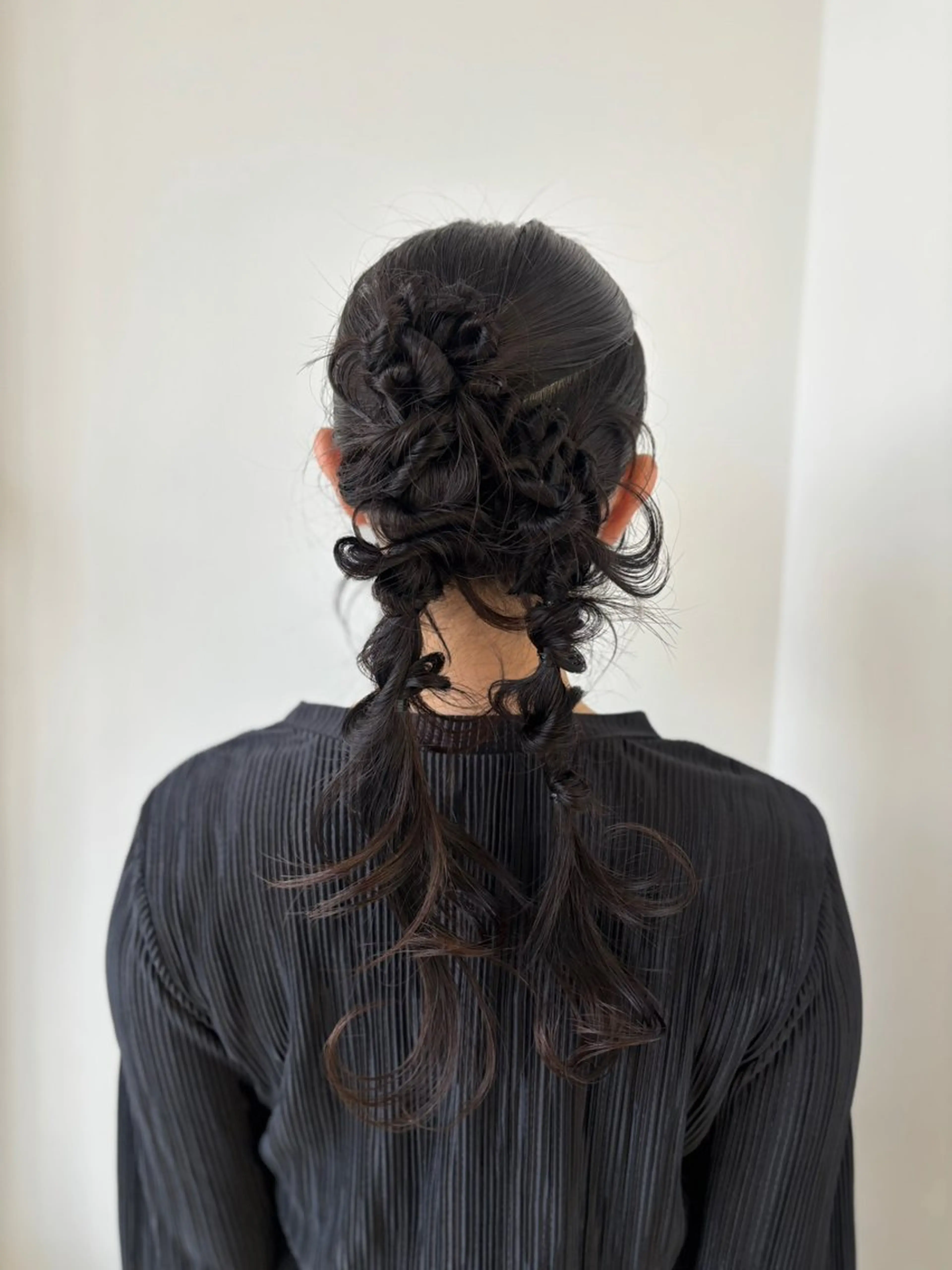ロング ヘアアレンジ 大垰 莉玖のヘアスタイル