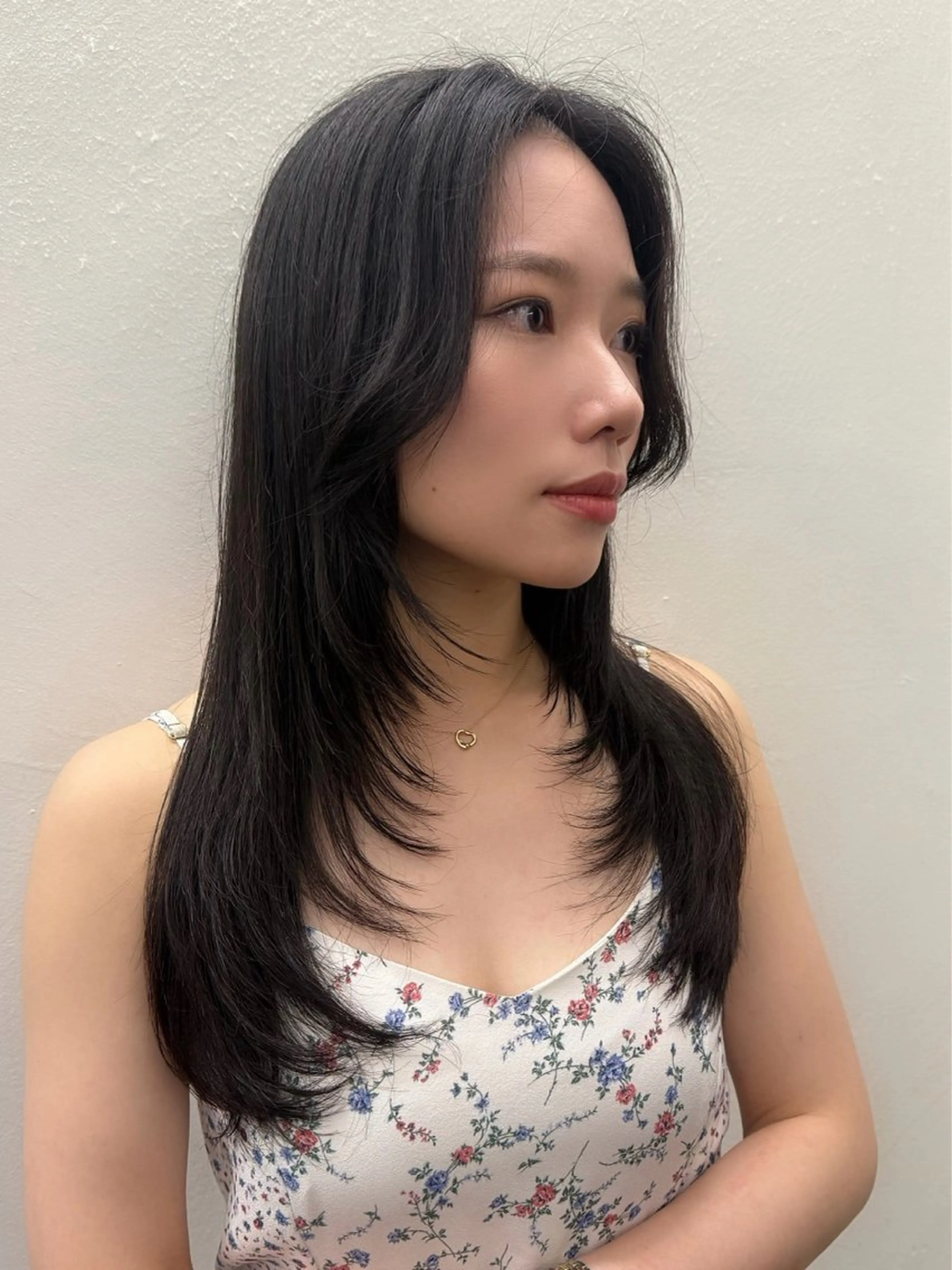 ロング カット トリートメント 似合わせレイヤー/ パーマヘア/高倉のヘアスタイル