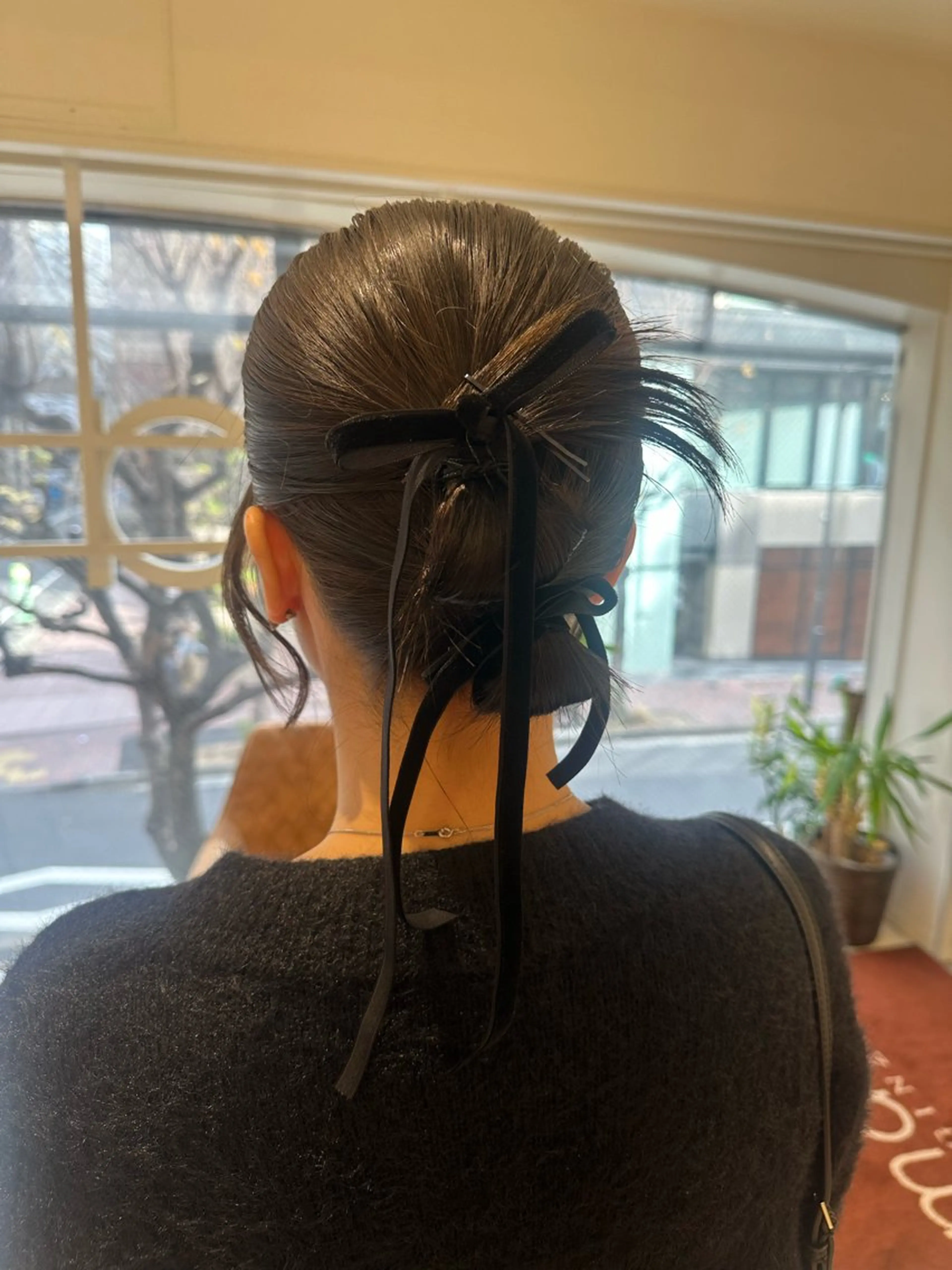 ショート カラー ヘアアレンジ タイトボブ個性派カラ ーAKANEのヘアスタイル