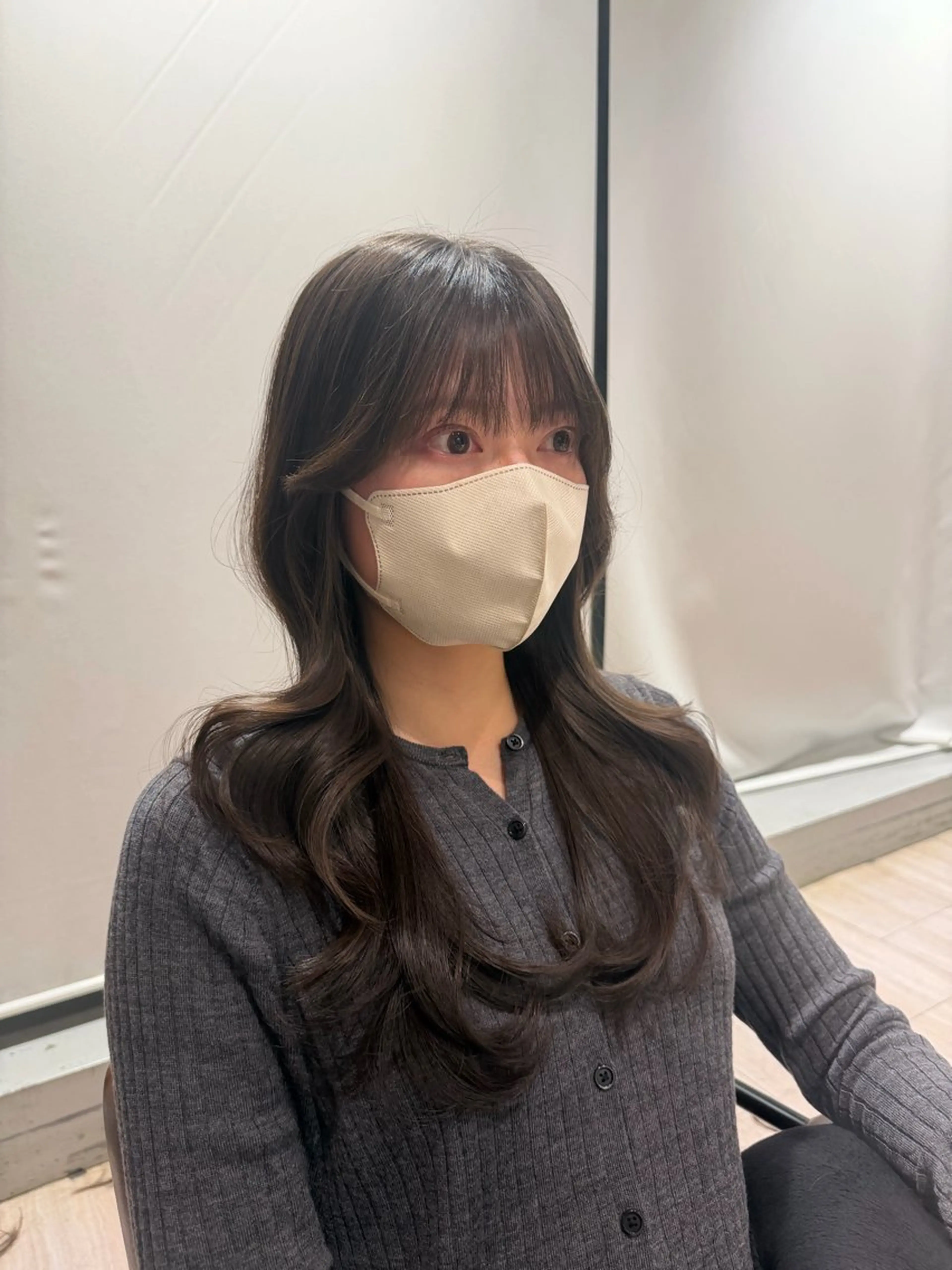 ロング ハイレイヤー レイヤーカット 🩶 maria🩶のヘアスタイル