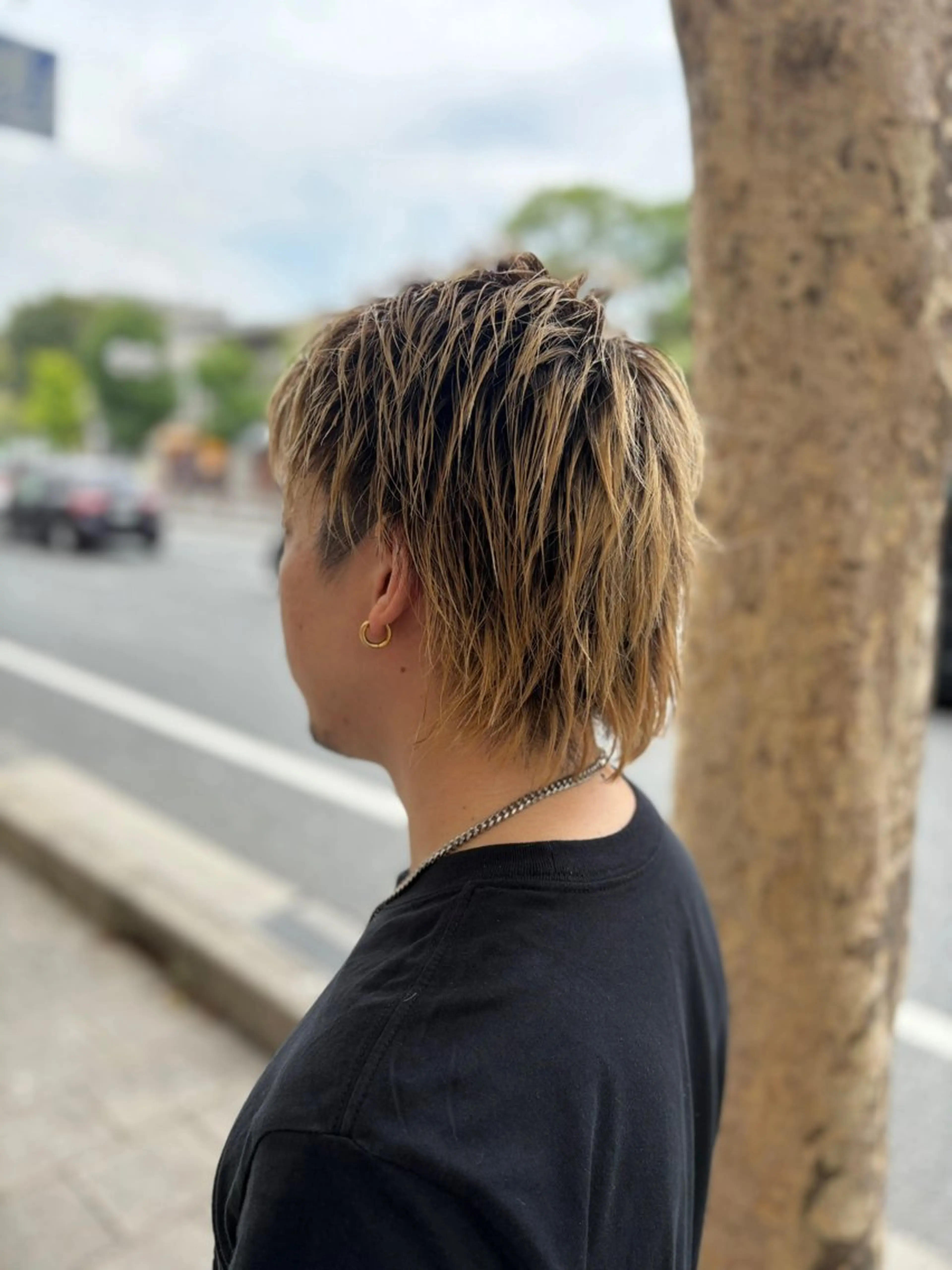 メンズカットの写真