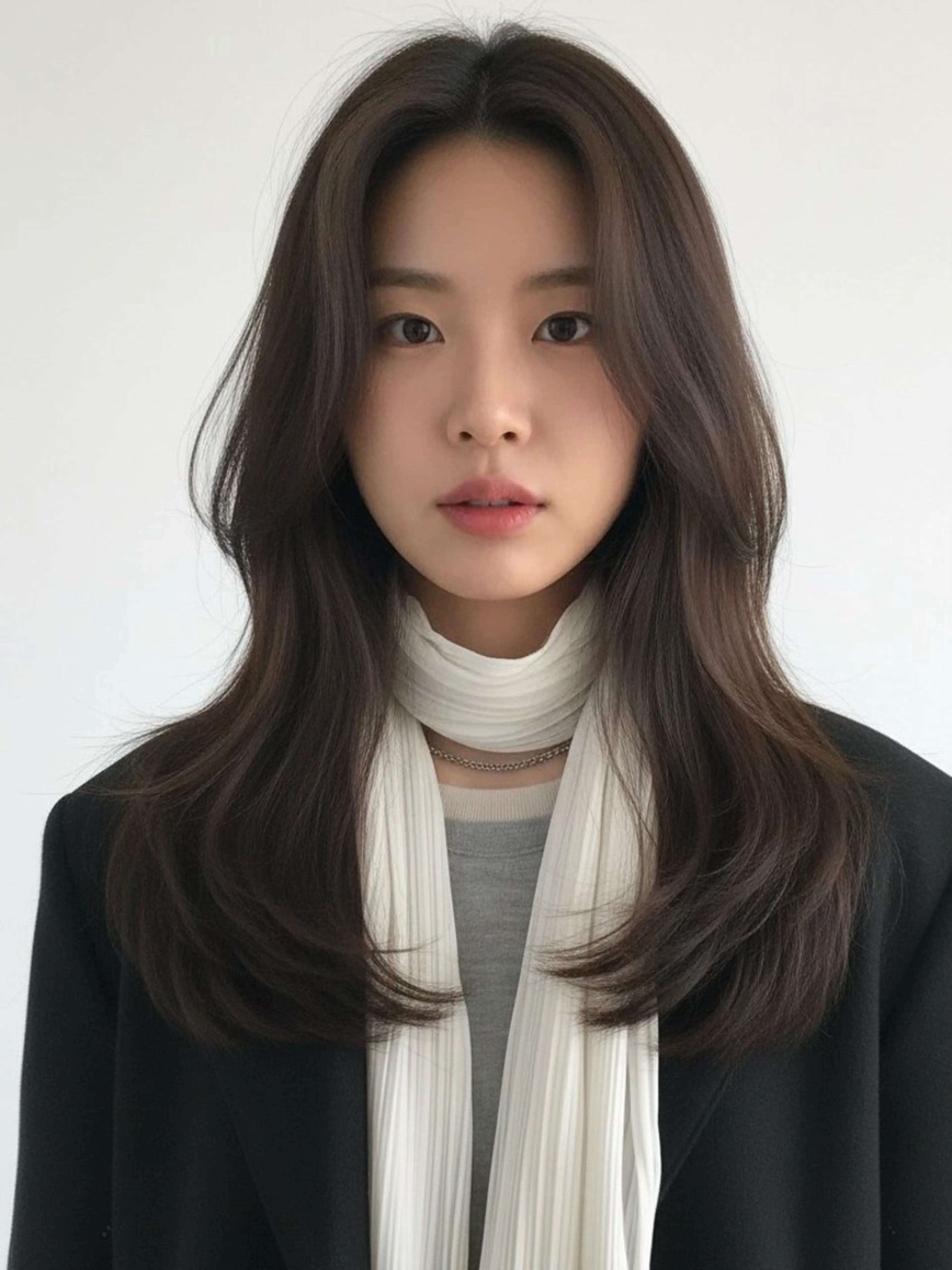ロング カラー ロングレイヤー アディクシーカラー 透明感カラー くびれヘア 顔まわりレイヤー カット ヘアカラー トリートメント ヘッドスパ 韓国レイヤーカット 🫧大阪梅田レイヤーのヘアスタイル