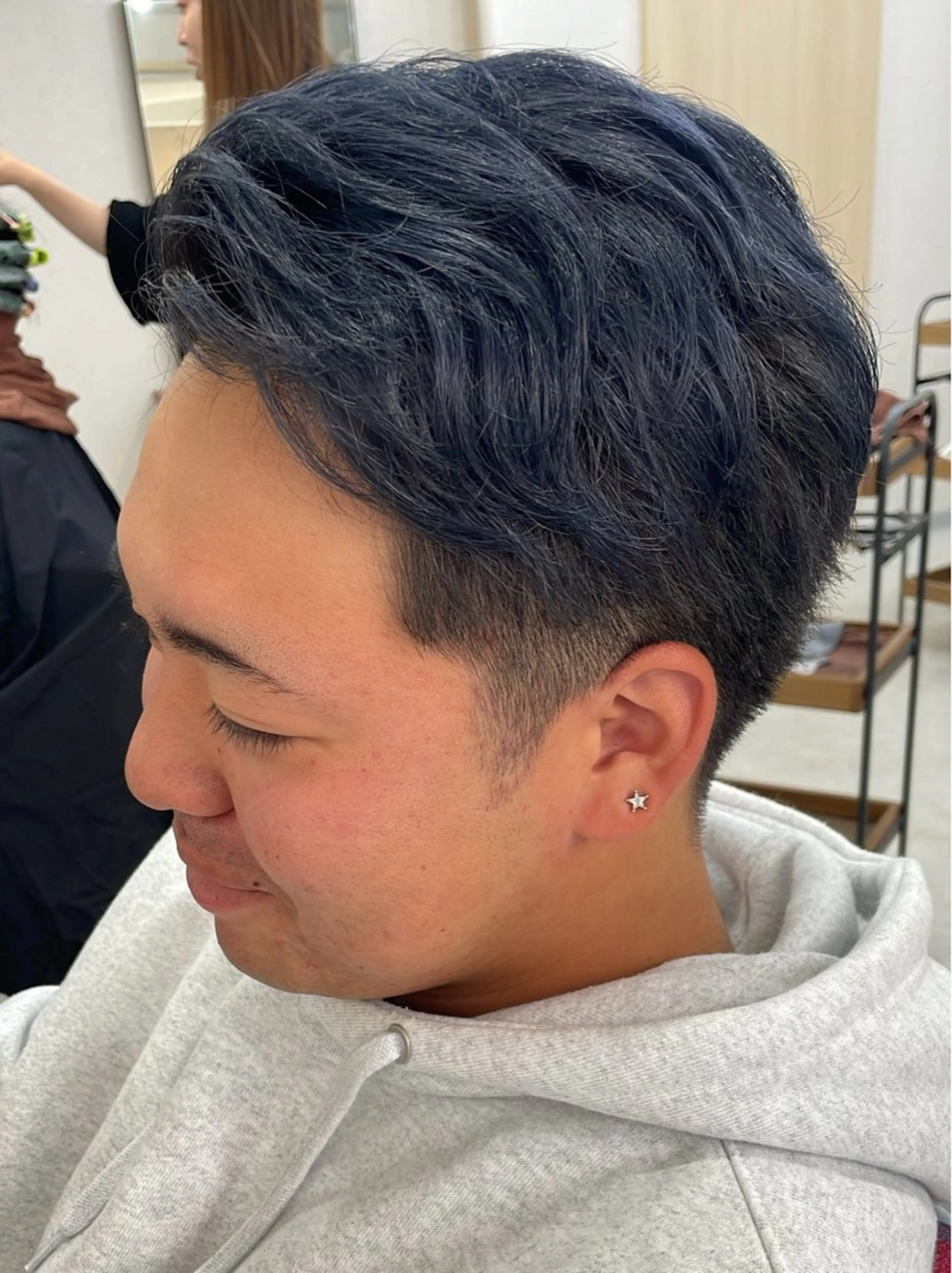 カラー メンズ アッシュ RITSUKI横浜 メンズ特化😎のヘアスタイル
