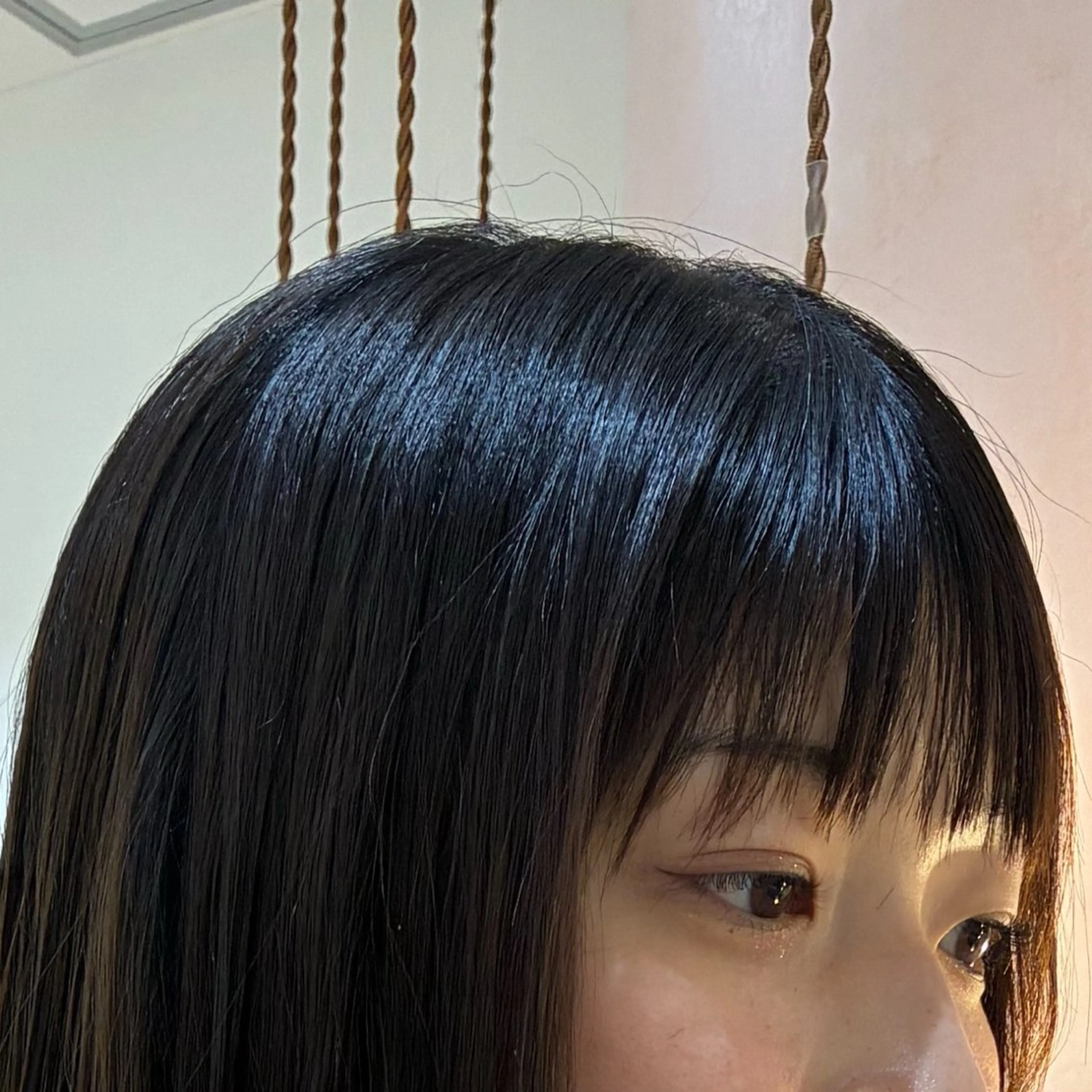 セミロング 縮毛矯正 甲斐美月 /Jr.スタイリストのヘアスタイル