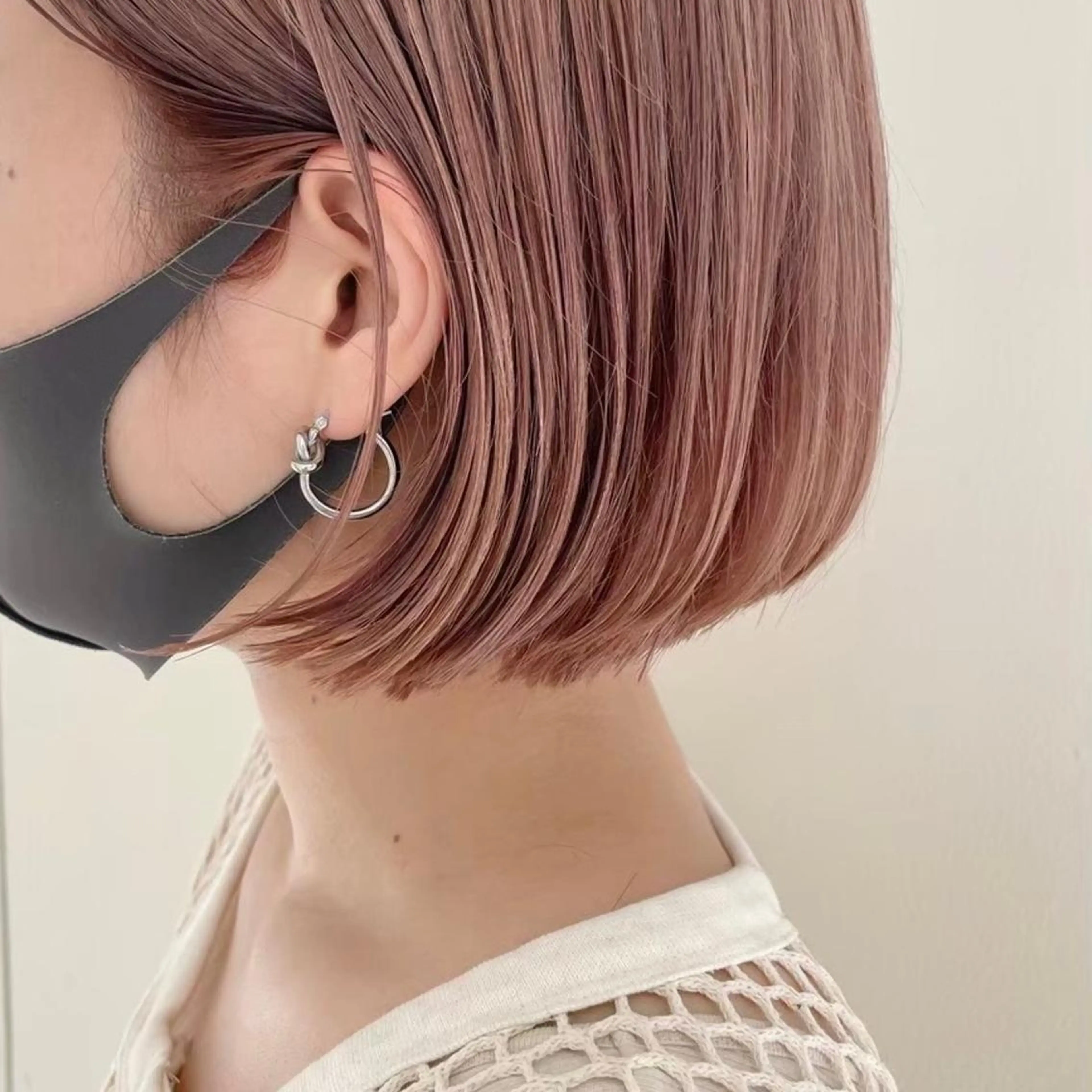 ショート カラー ベージュカラー ブリーチ ケアブリーチ 透明感カラー ダブルカラー mai 🎀 / ガーリーヘア ♡のヘアスタイル