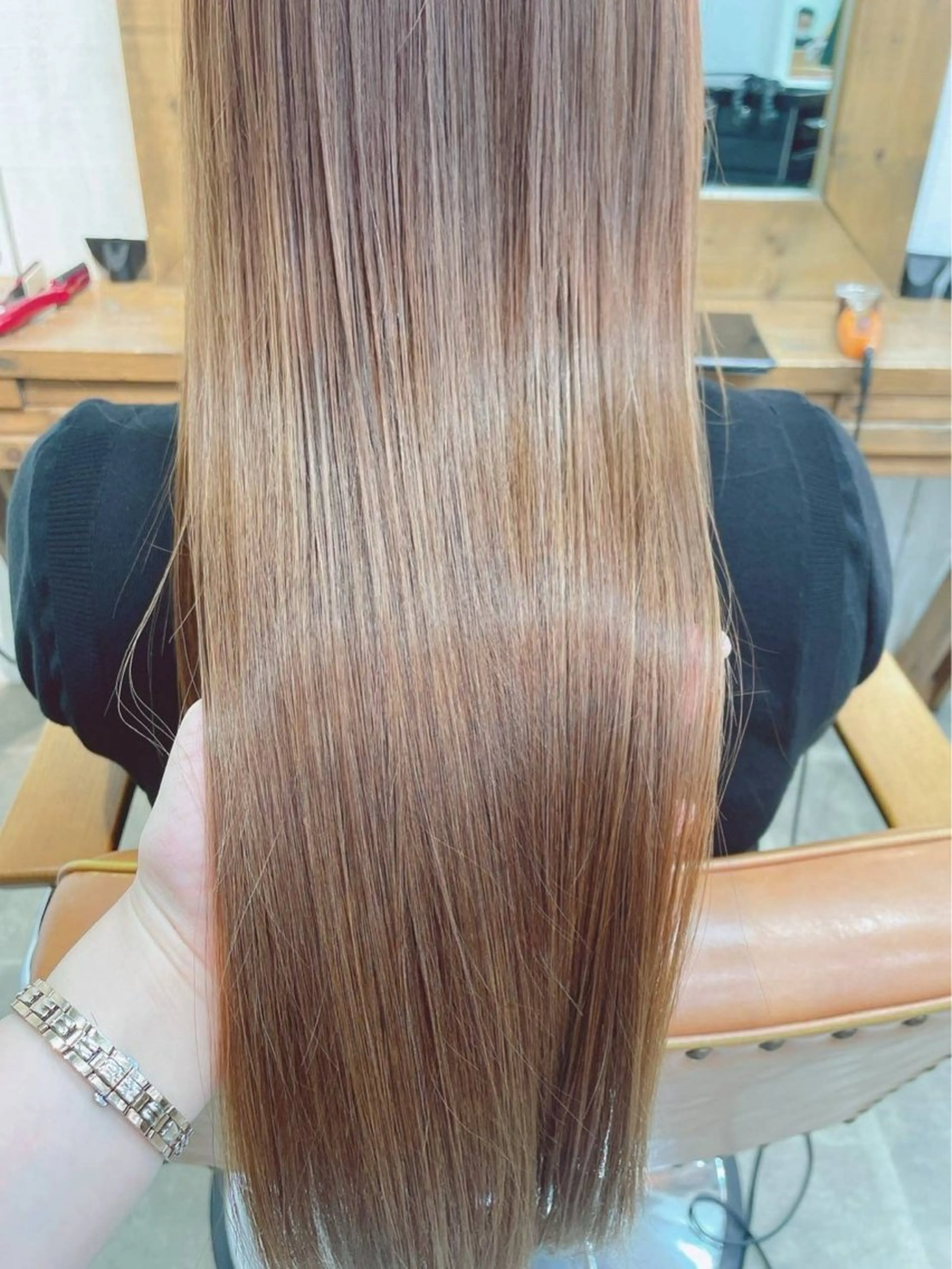 ロング 清水 凜生のヘアスタイル