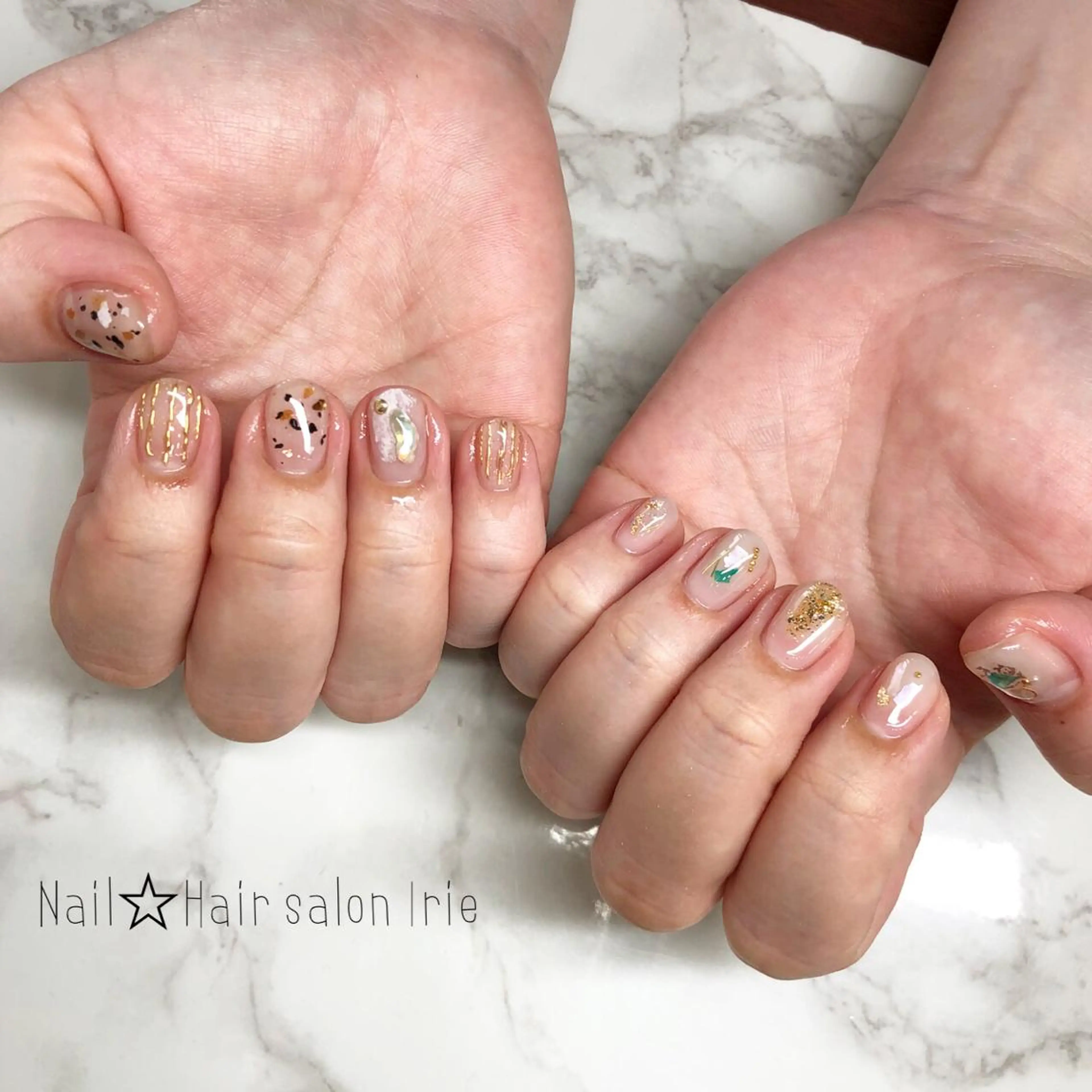 ネイル Hair salon Irie所属・與儀 知佳のネイルデザイン