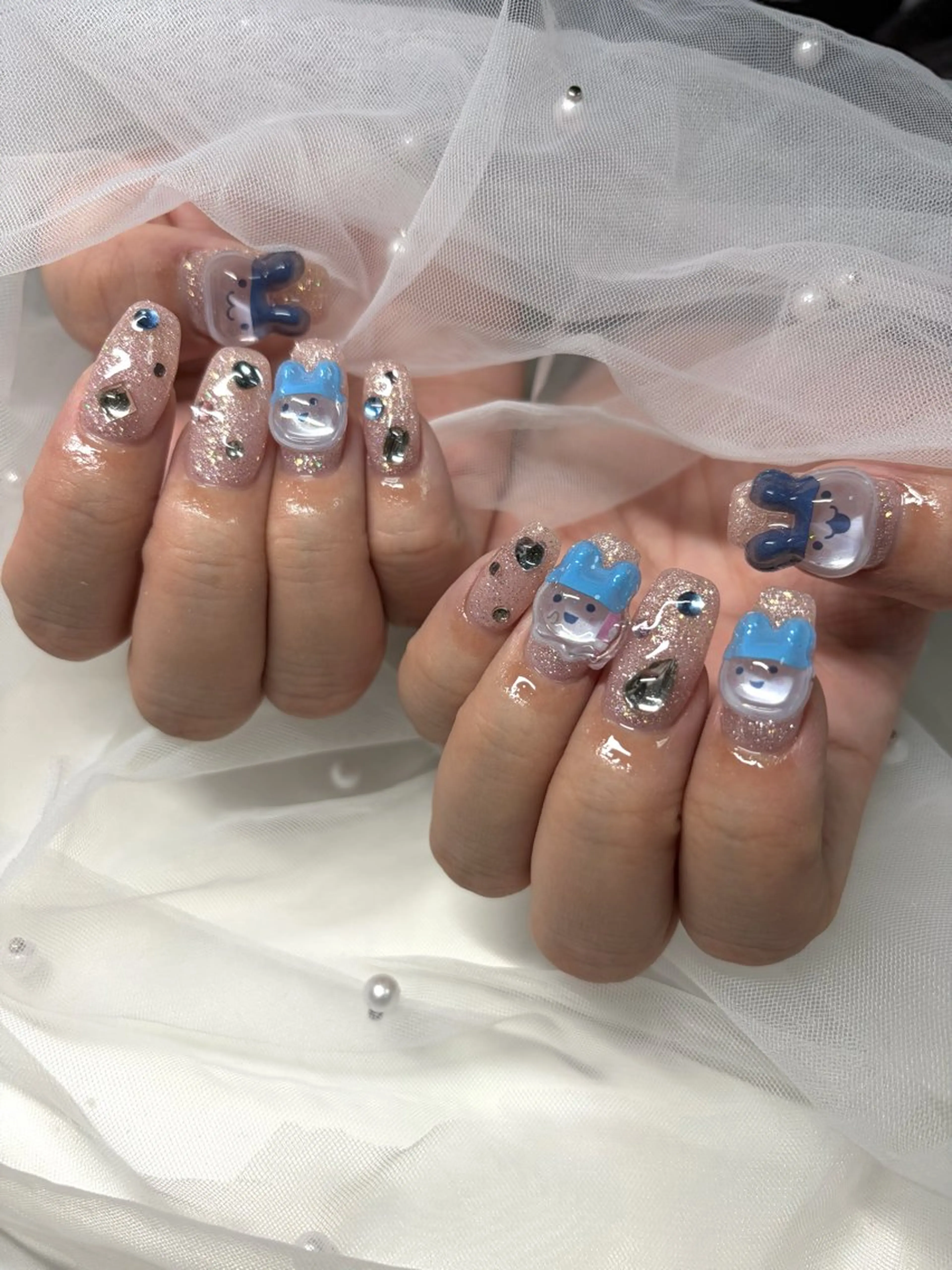 ネイル 持ち込み ハンドネイル 川端 京香のネイルデザイン