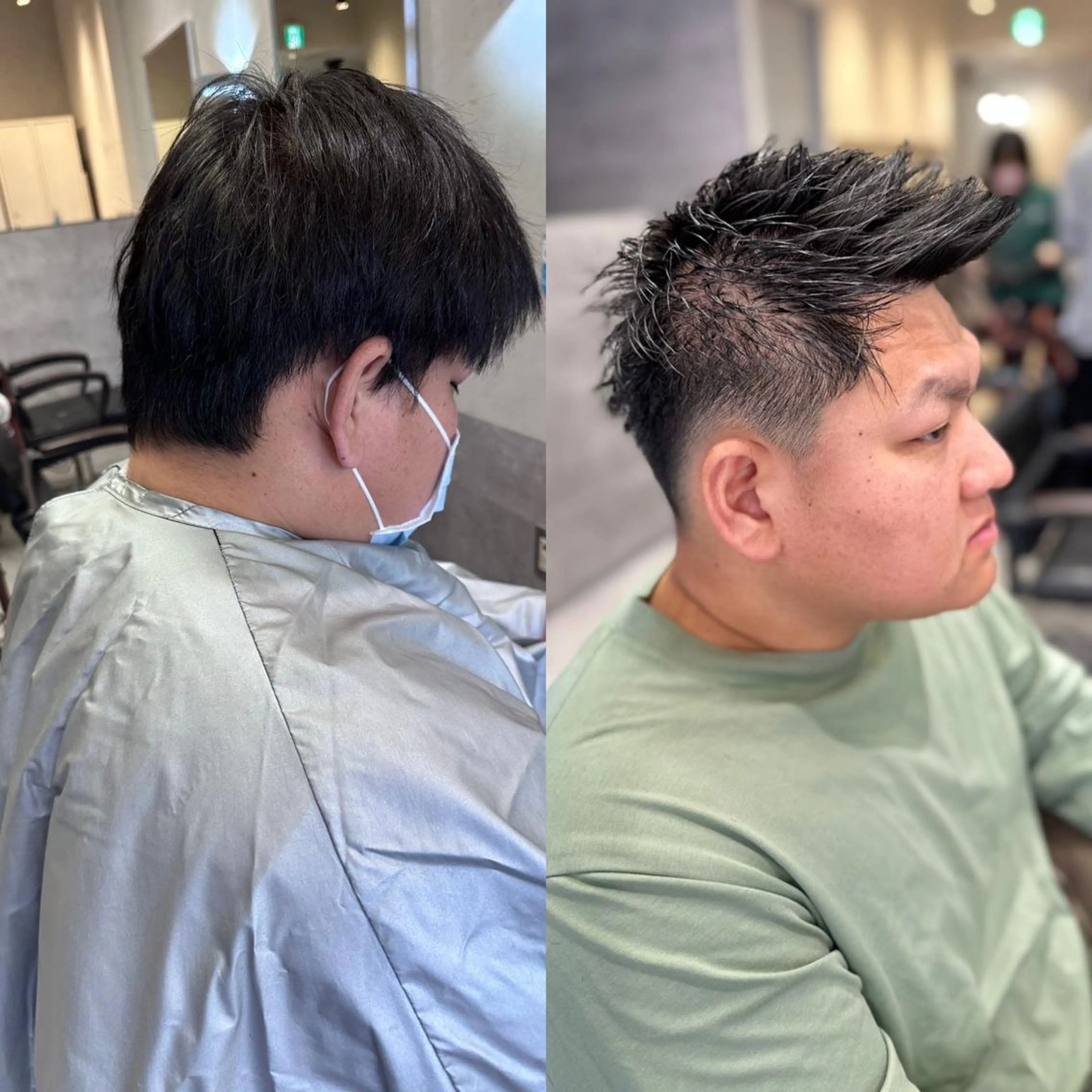 ショート メンズ フェードカット スパイキーショート 刈り上げ ショートヘア hair studio  jyym's所属・ボーイッシュ美容師 刈り上げ/ショートのヘアスタイル