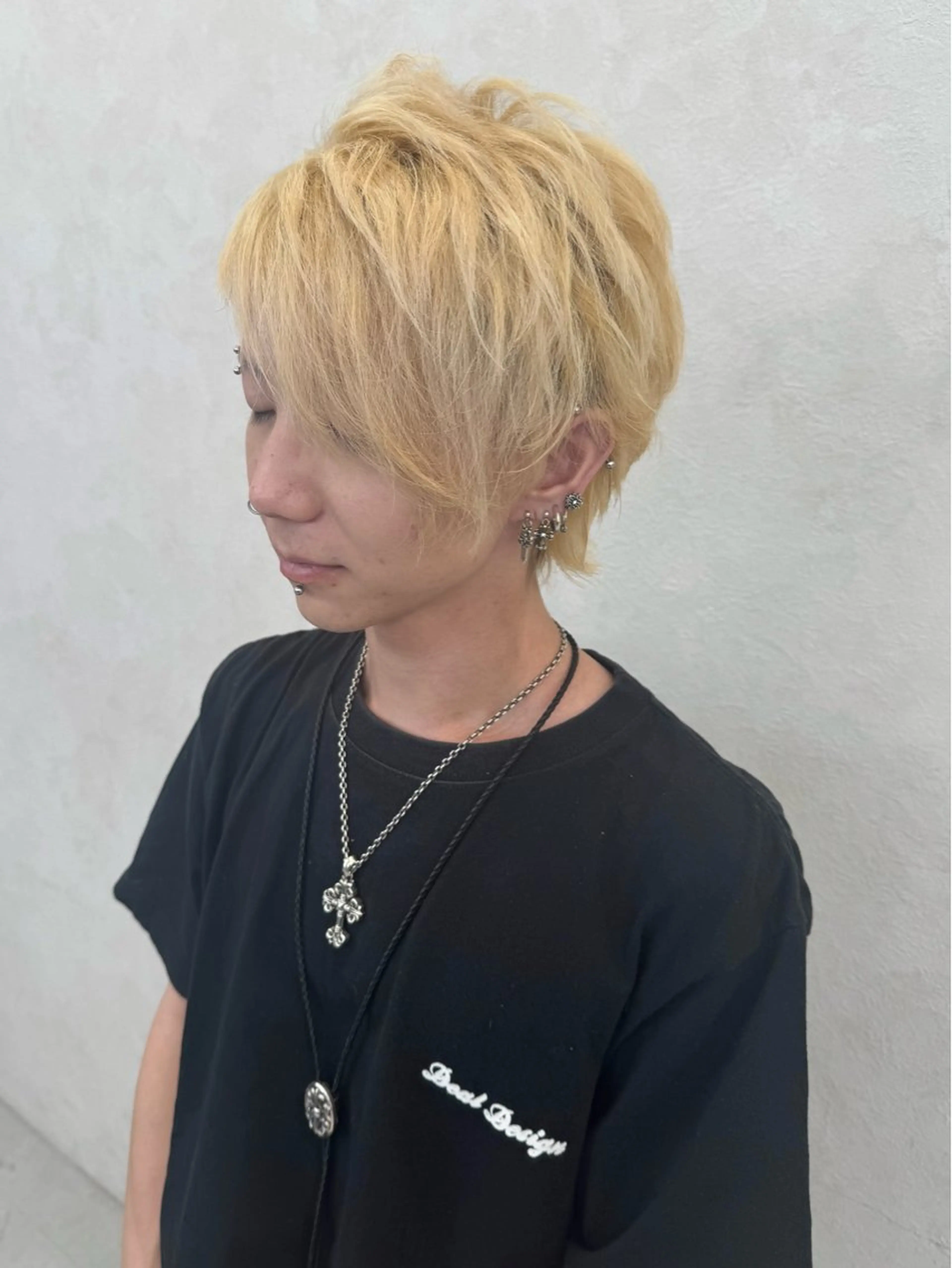 カラー メンズ カット ヘアカラー トリートメント AKI 🐉のヘアスタイル