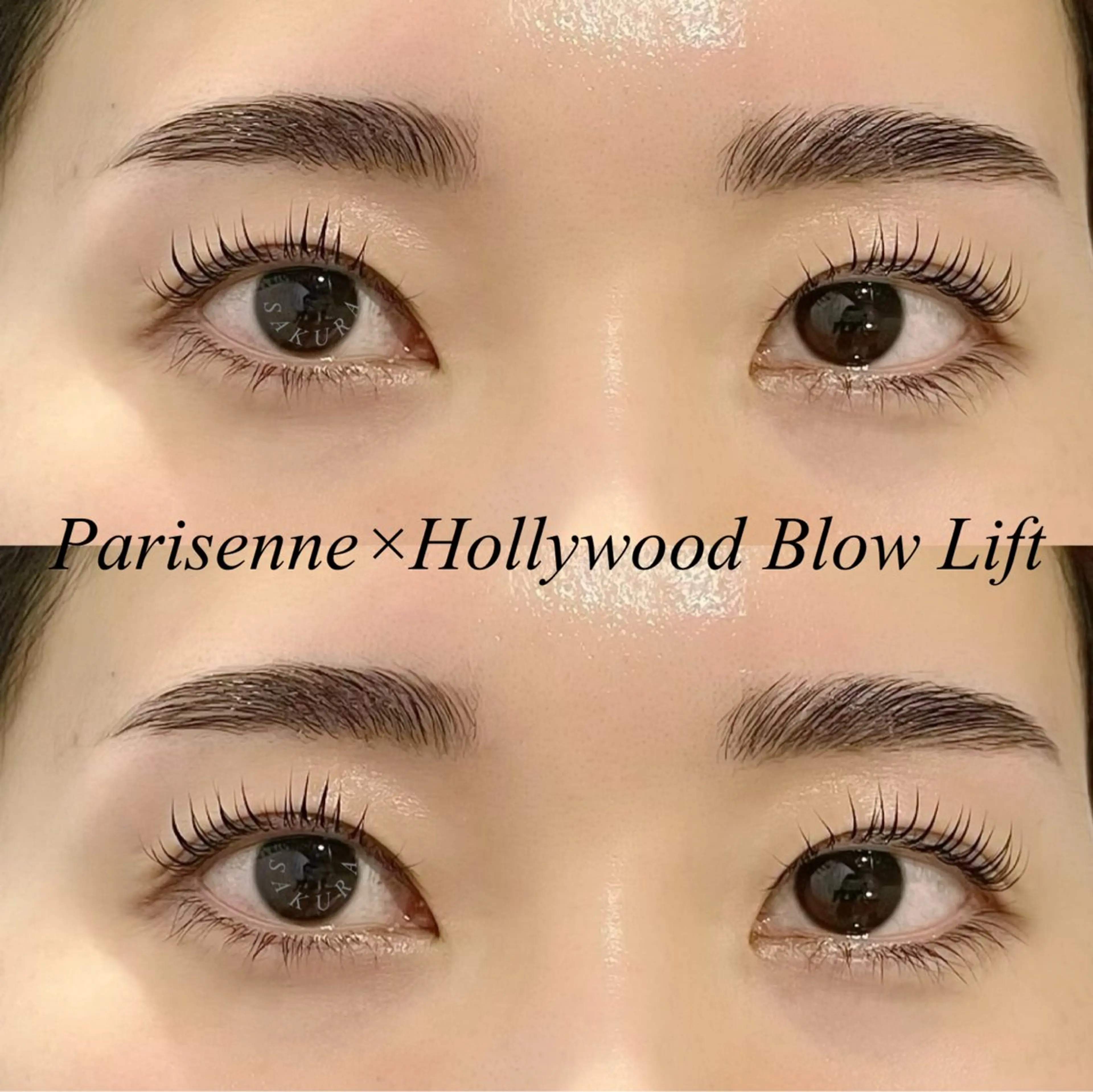 アイブロウ ハリウッドブロウリフト EYE405 SAKURAのマツエク・マツパデザイン