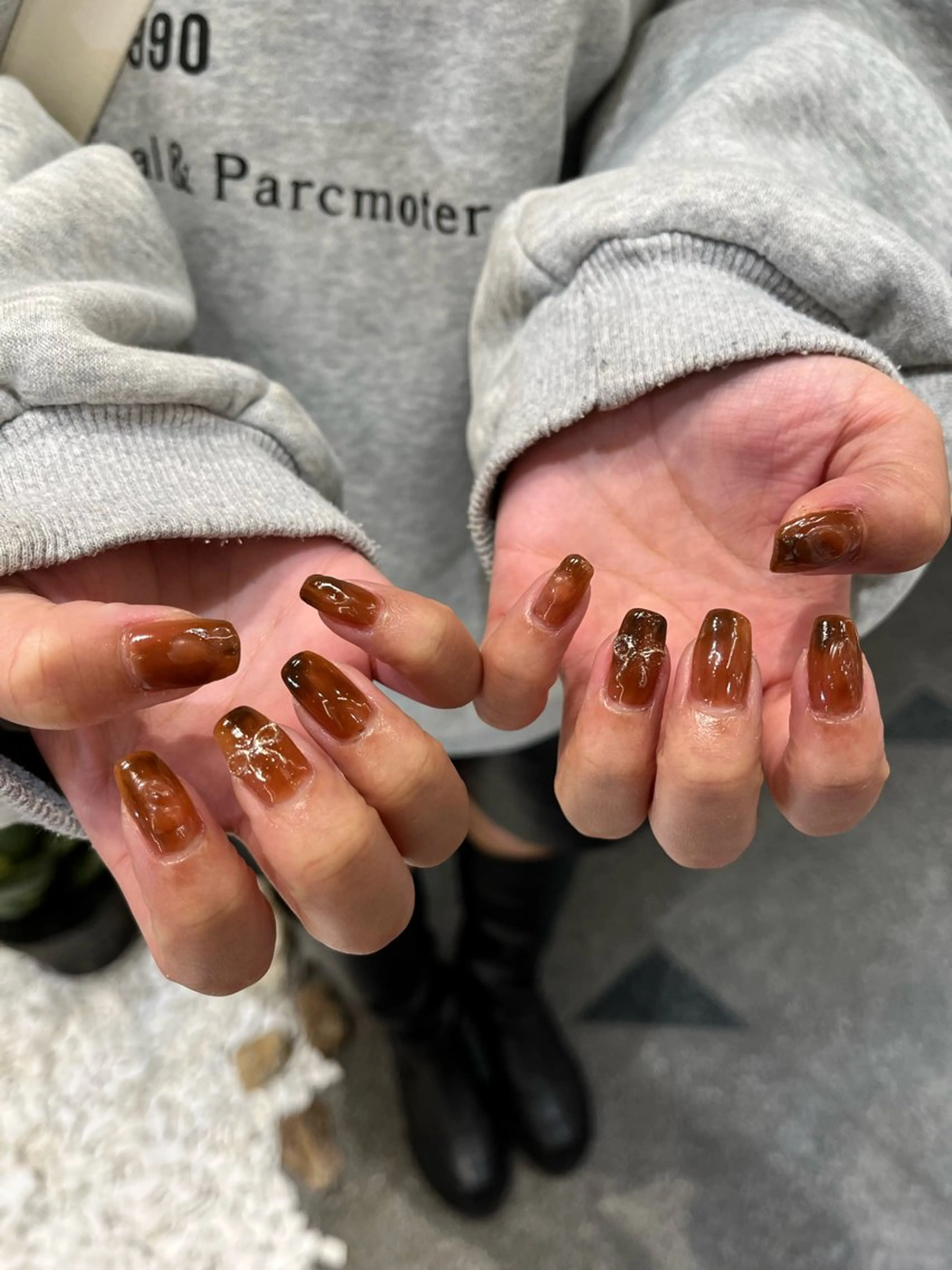 ネイル ハンドネイル ∴Sanae. ∴ トータルビューティーのマツエク・マツパデザイン