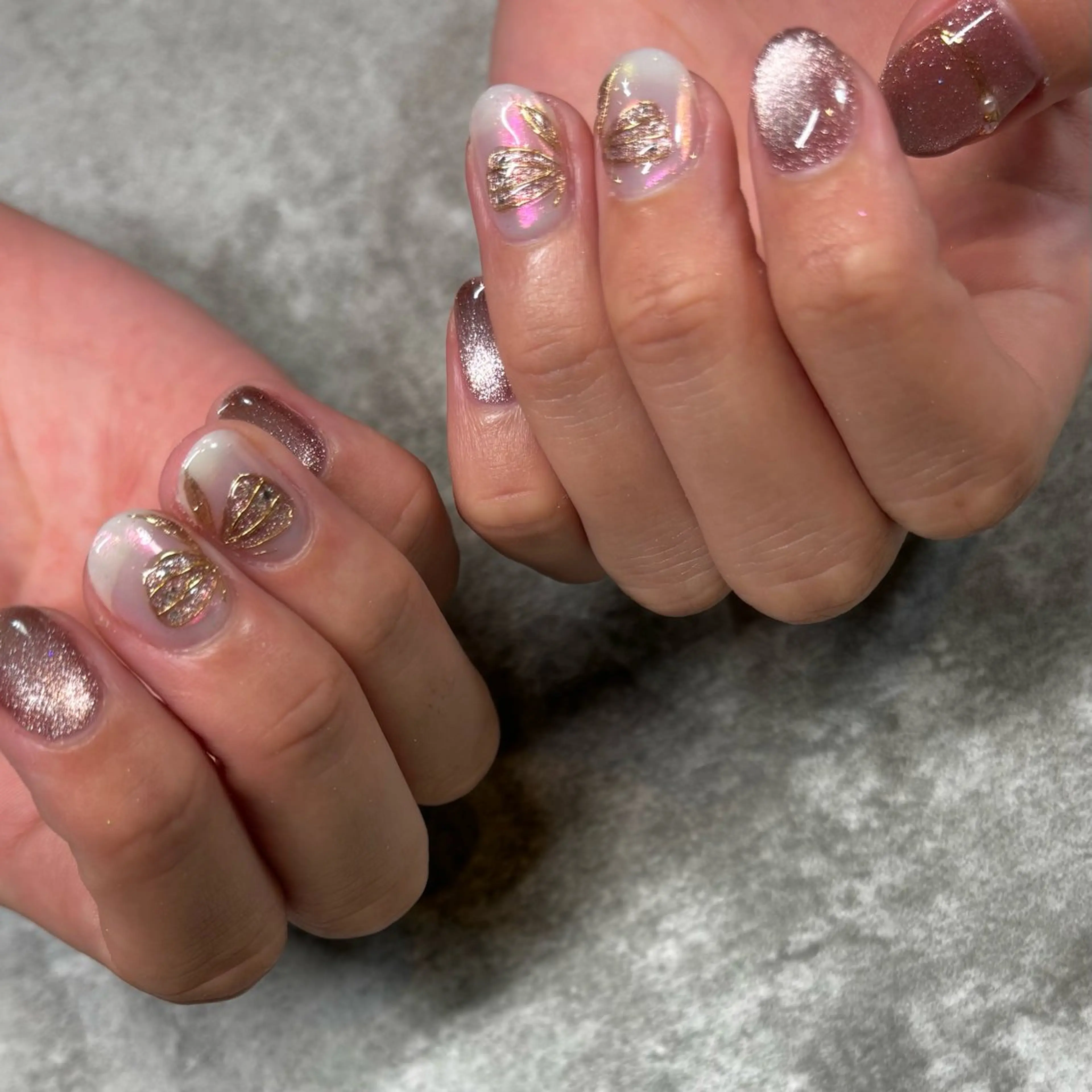 ネイル 進藤 沙瑛のネイルデザイン