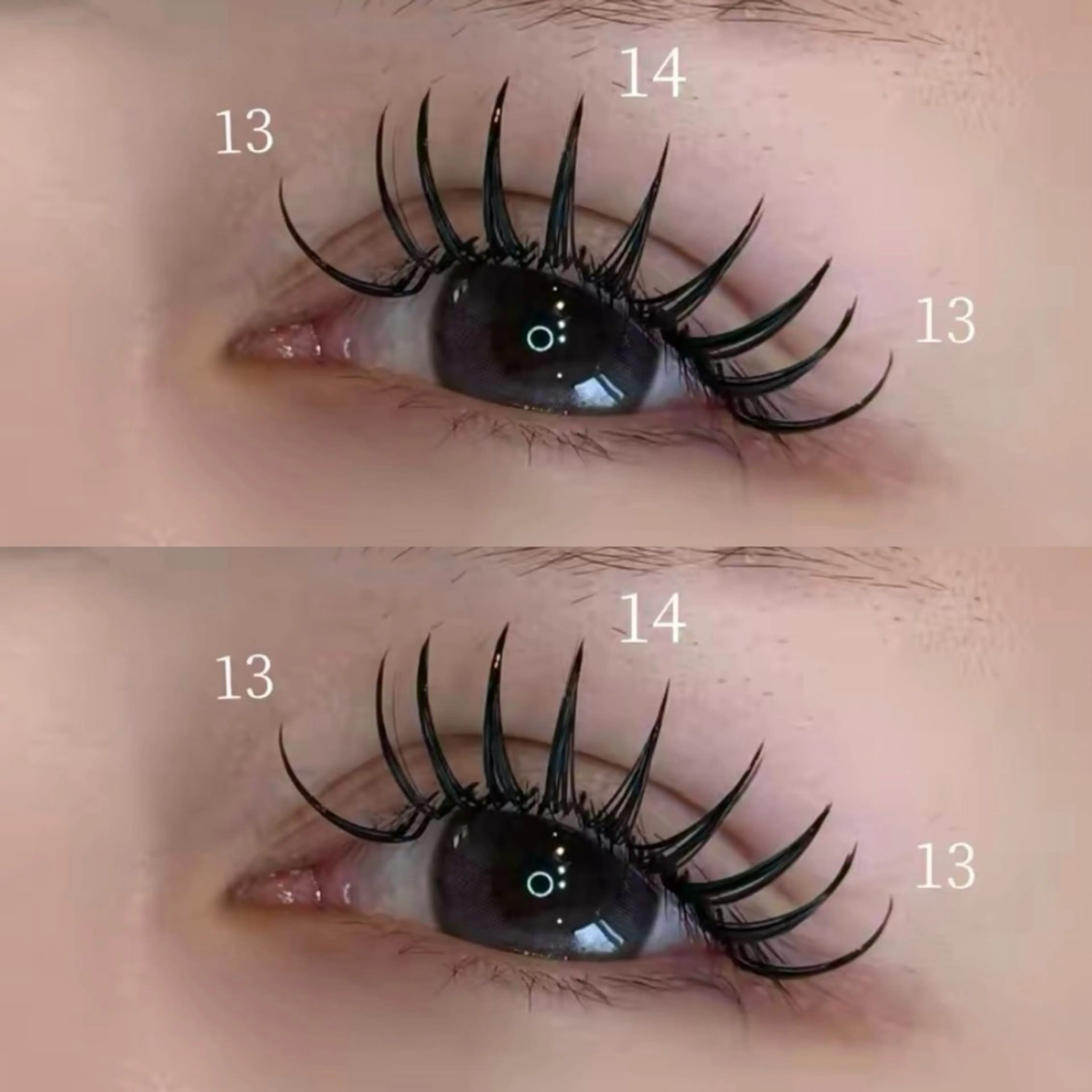 マツエク・マツパ バインドロック マツエク ♥️Ji Ji♥️のマツエク・マツパデザイン