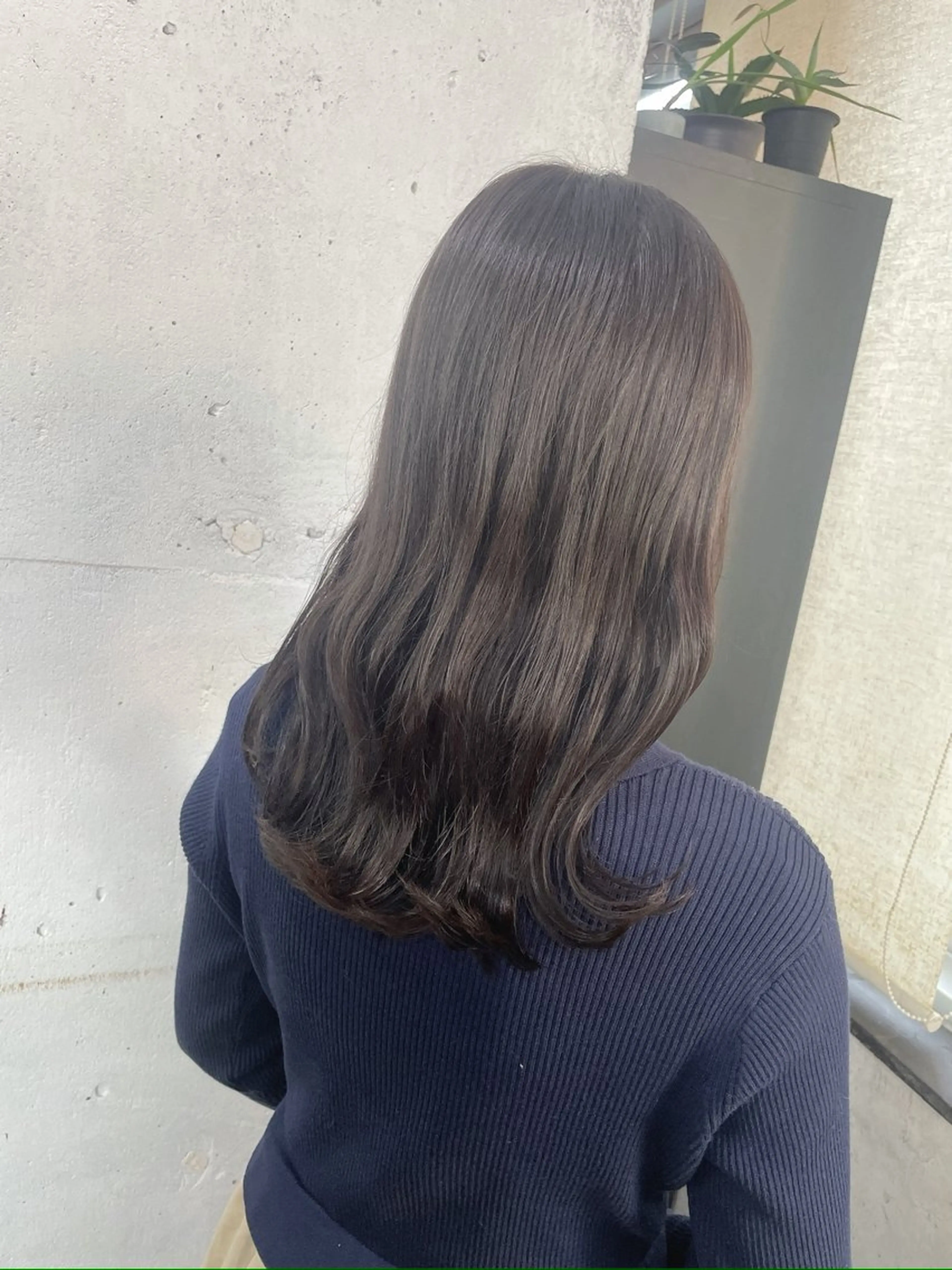 透明感カラー ＋ TOKIOトリートメントの写真