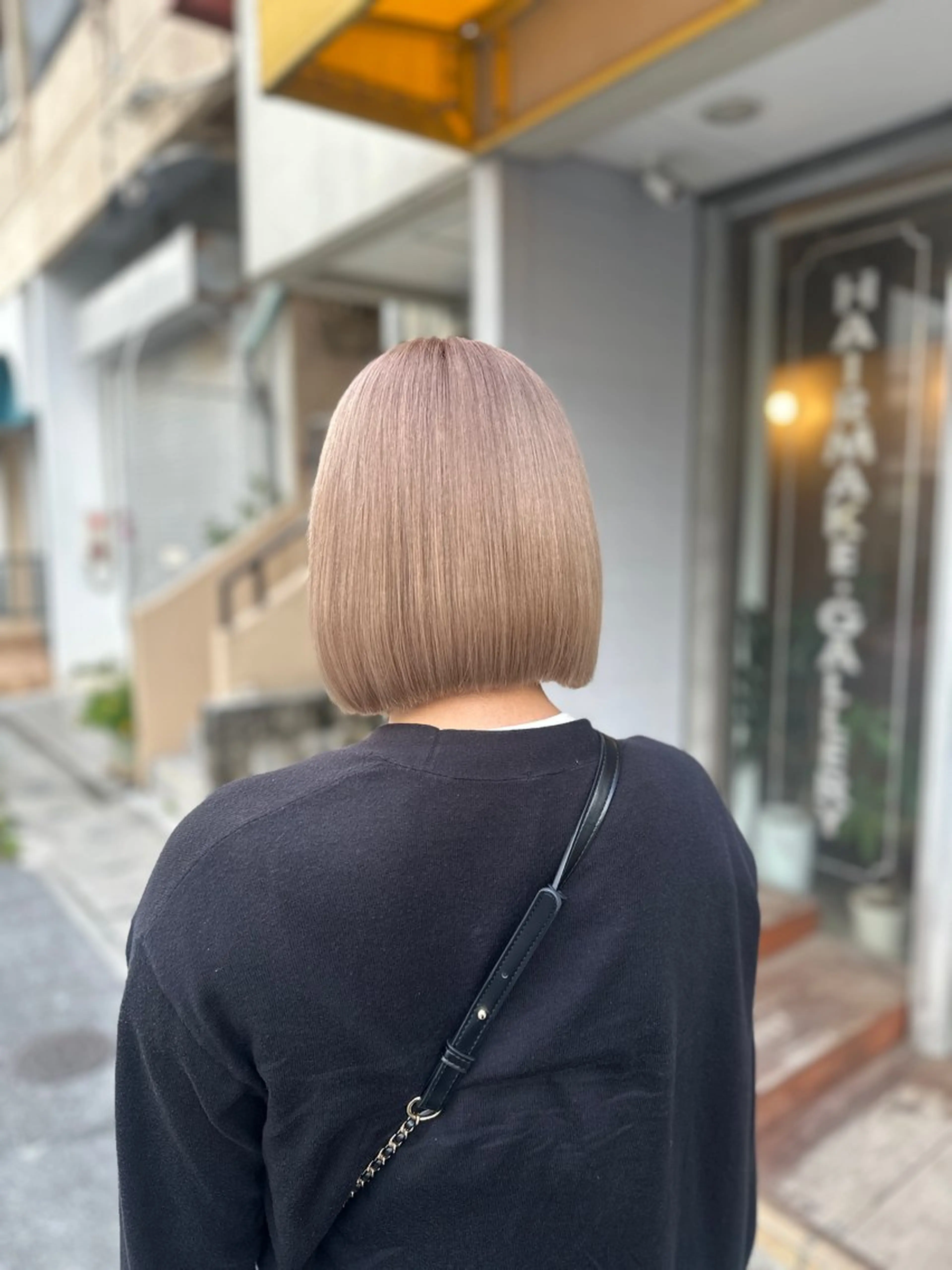 ミディアム ヘアカラー トリートメント miloc MOMOKAのヘアスタイル
