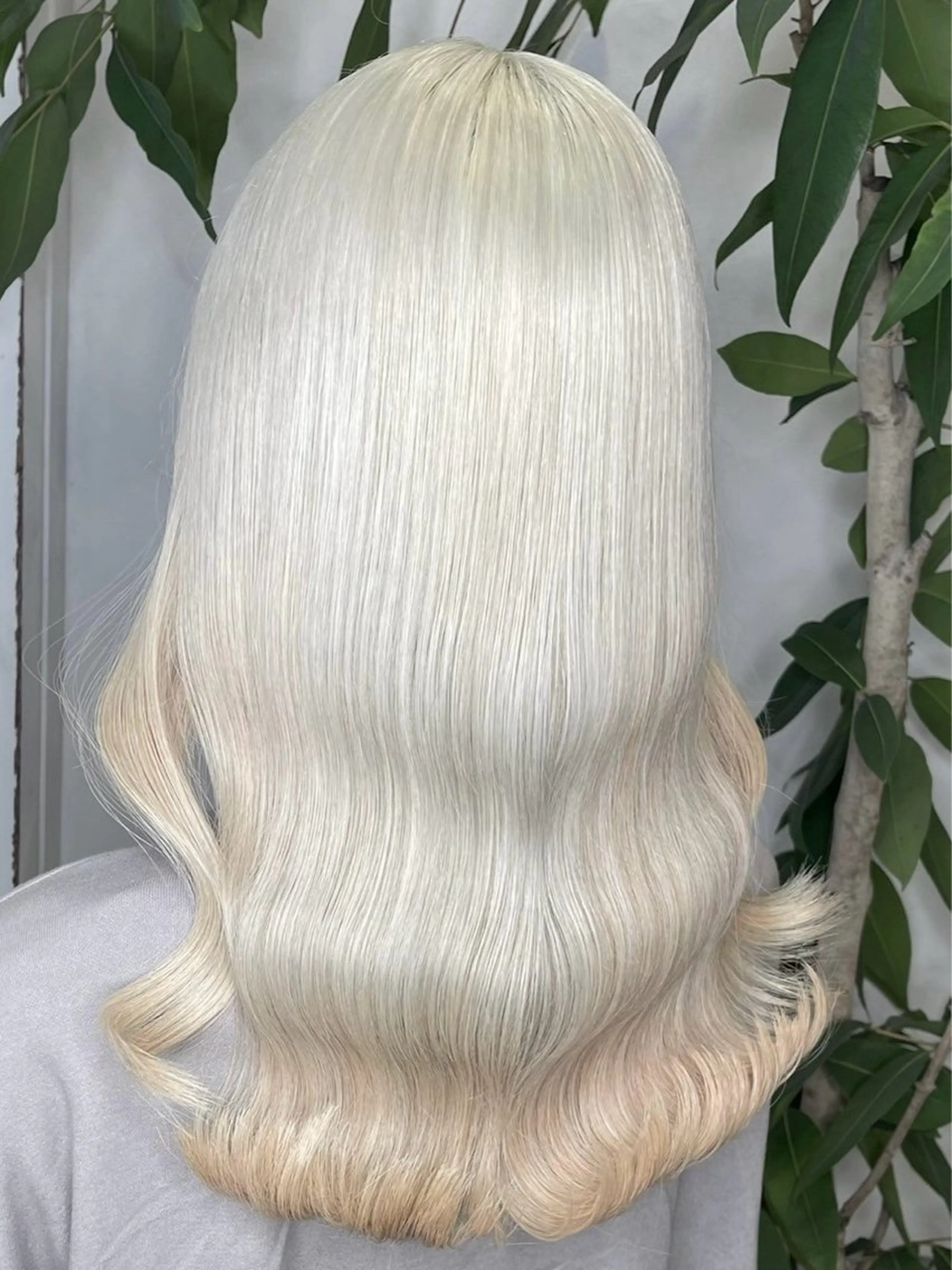 ロング カラー ヘアカラー トリートメント UNBLEACH ブリーチカラーのヘアスタイル