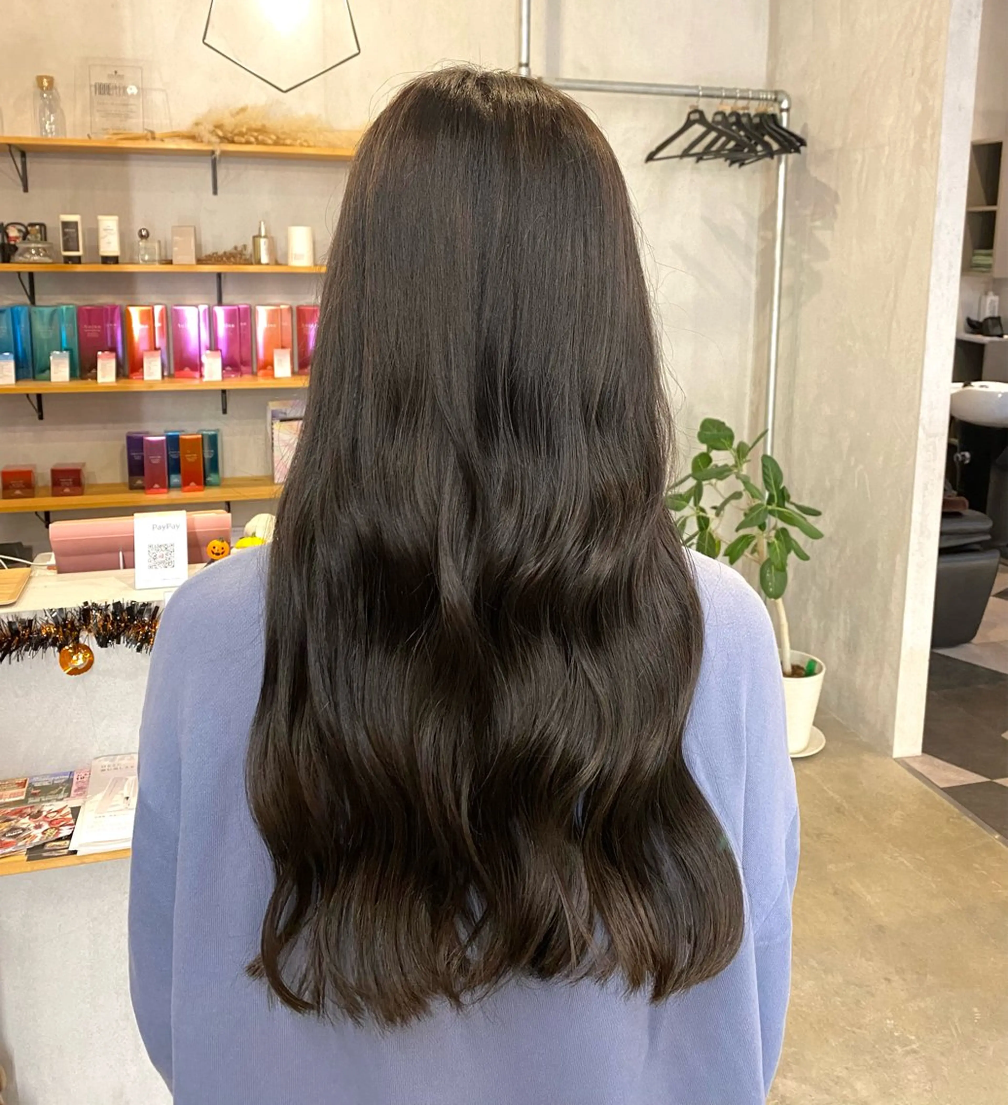 ロング カラー ヘアアレンジ グレージュ Hina カットモデル募集中のヘアスタイル