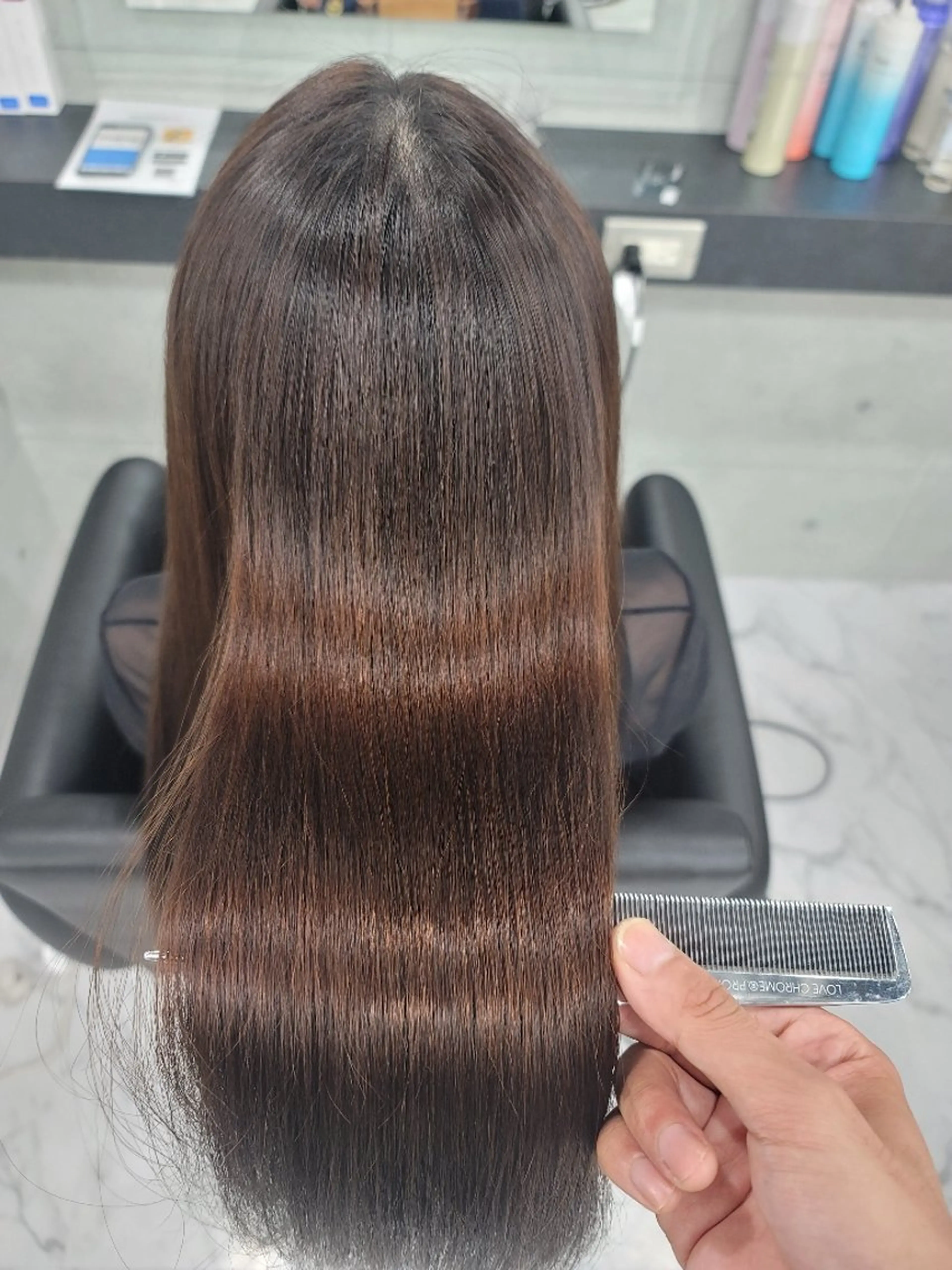 ロング パーマ 縮毛矯正 トリートメント ❇️安達 優心❇️ レイヤー/艶髪特化のヘアスタイル