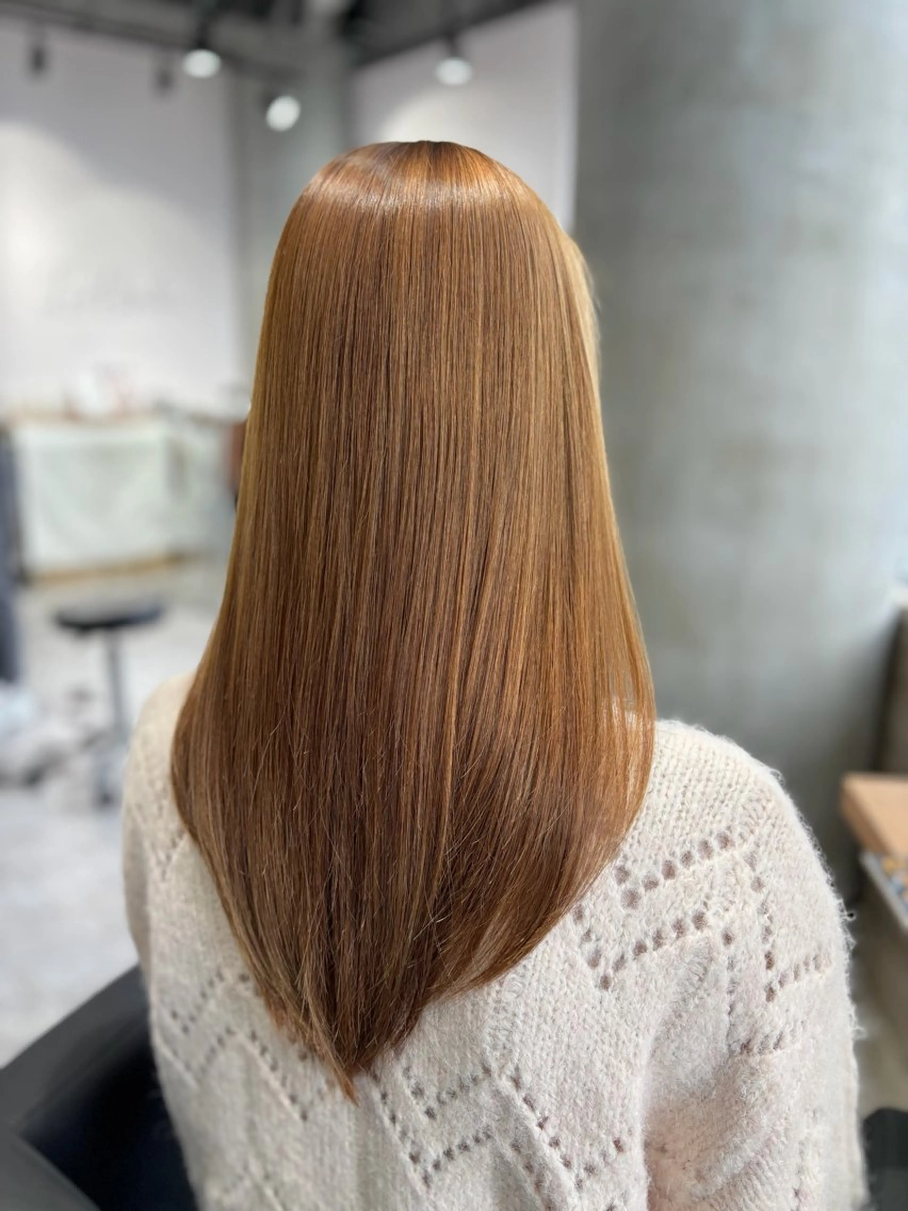 ロング ヘアカラー 川北 愛瑠のヘアスタイル