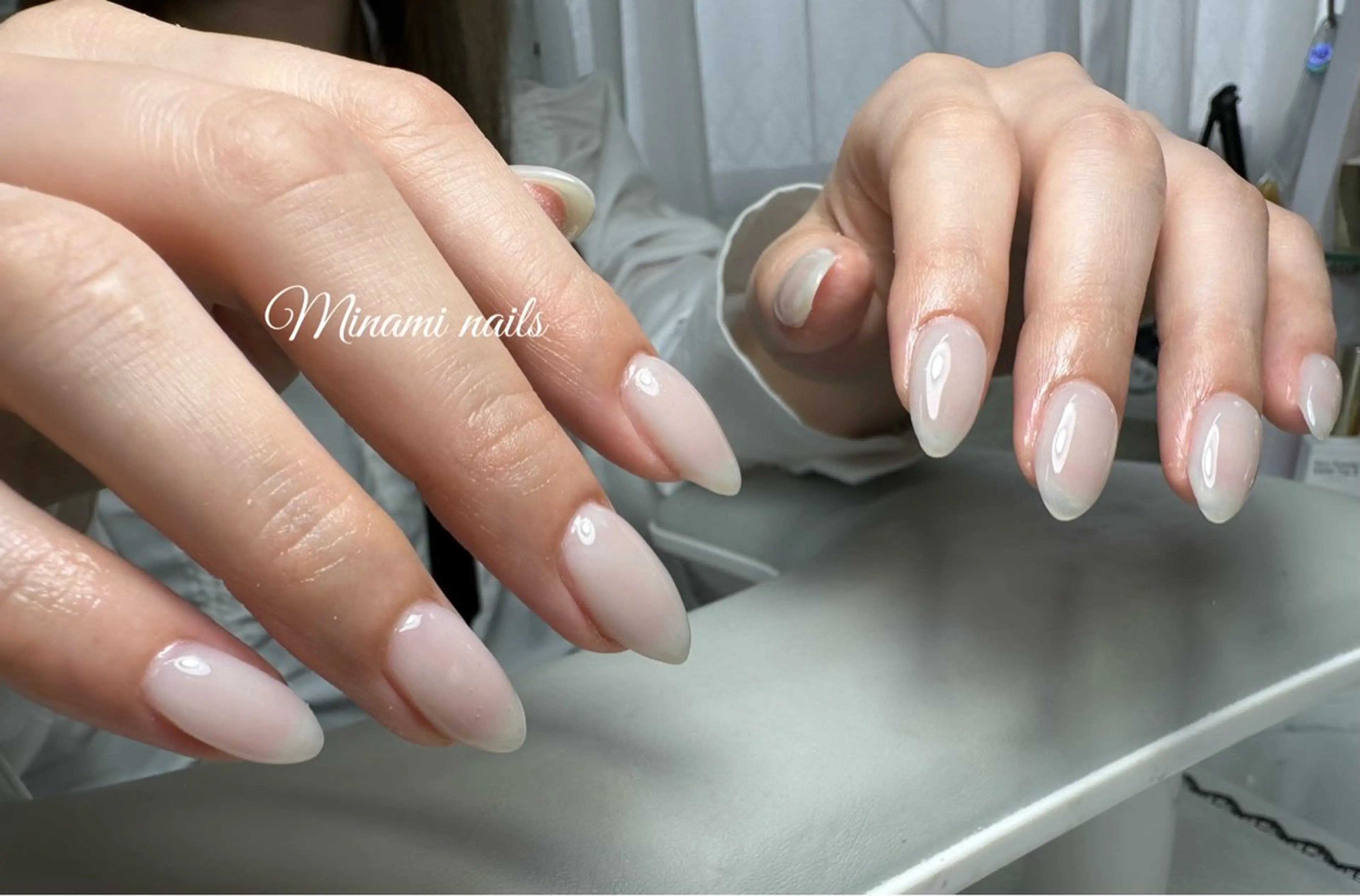 ネイル ワンカラーネイル ぷっくりネイル Minami Nailsのネイルデザイン