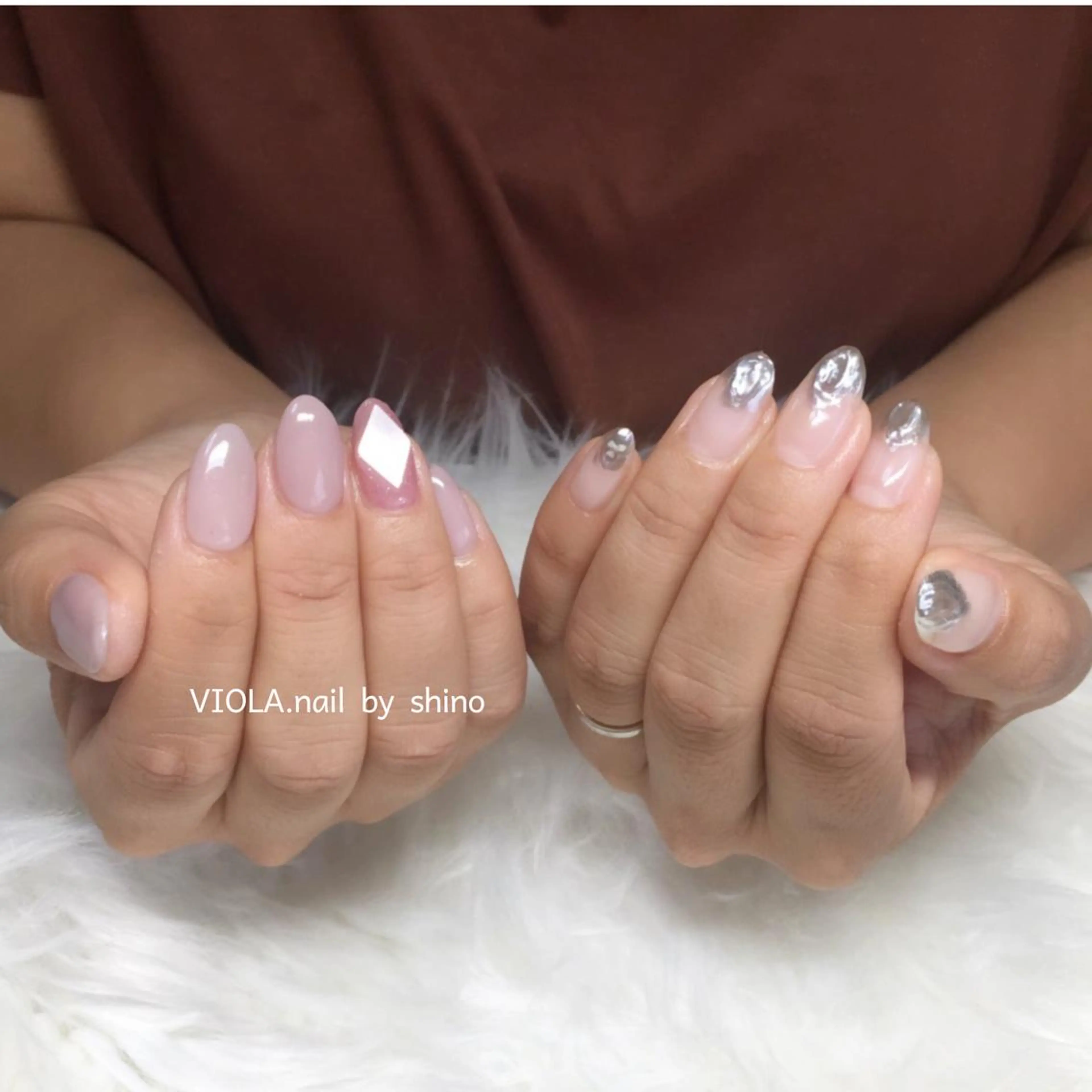 ネイル ハンドネイル VIOLA .nailのネイルデザイン