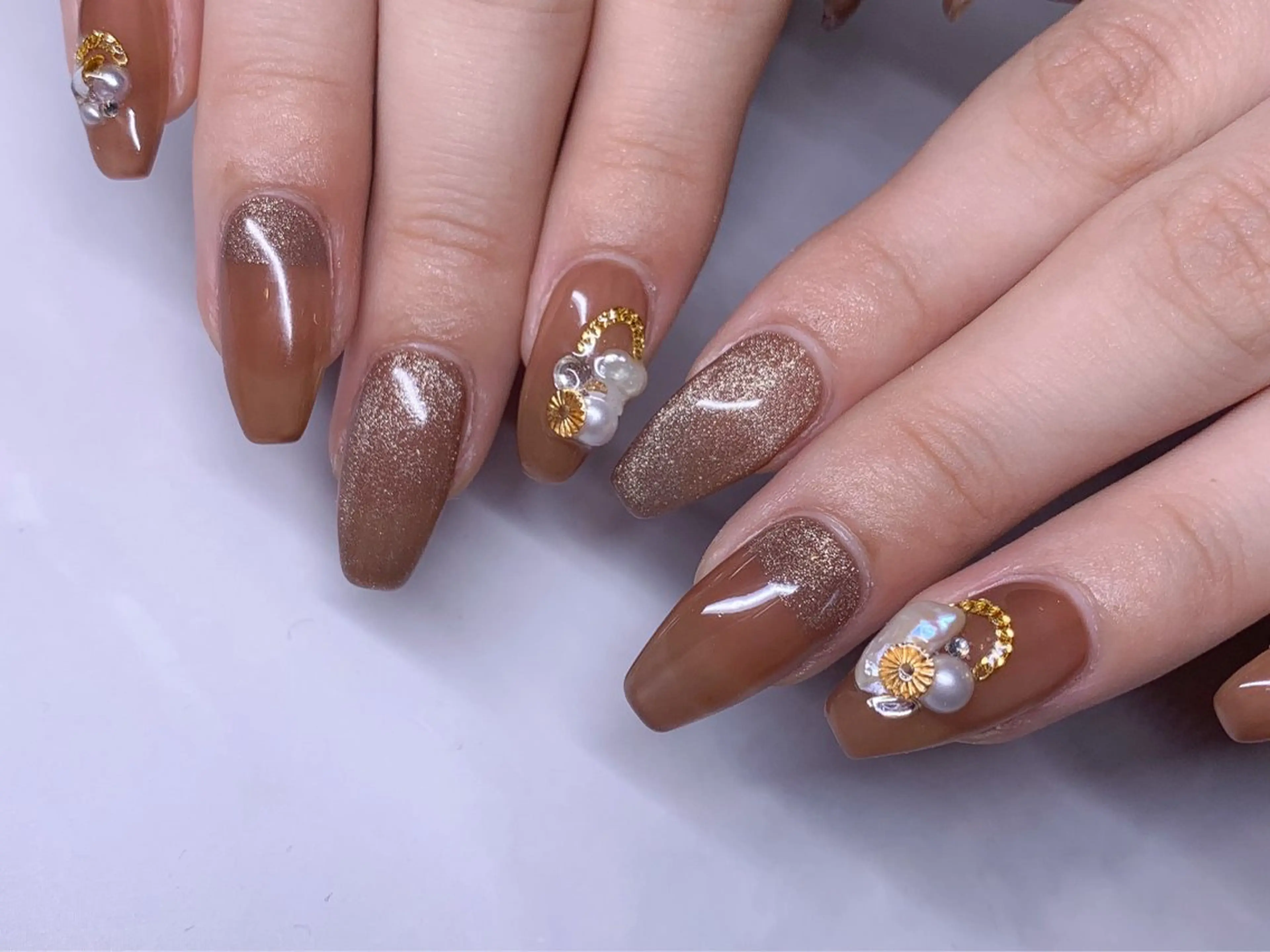ネイル ハンドネイル Maison noyerのネイルデザイン