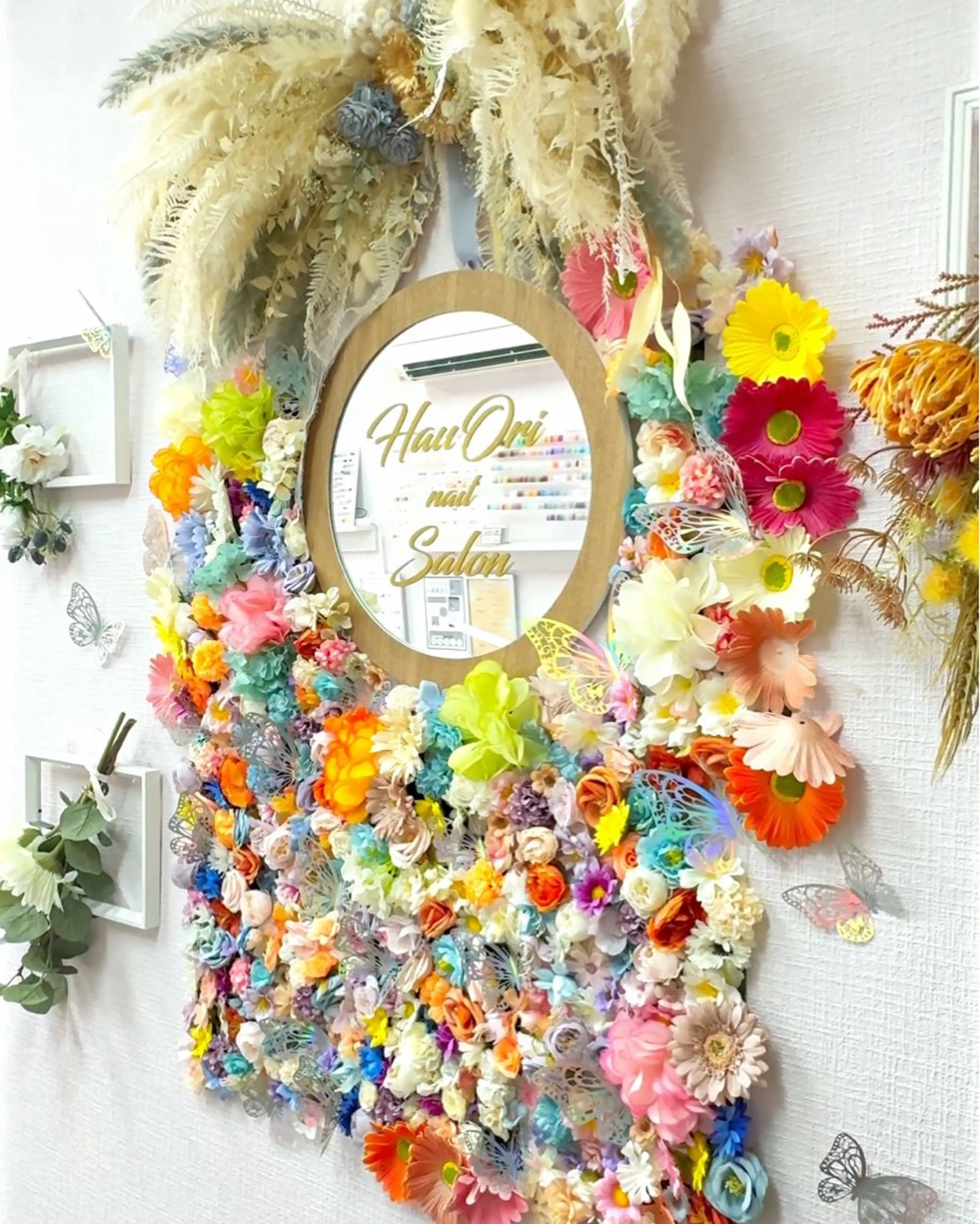 ネイル ハイビスカス ネイルサロンのネイルデザイン