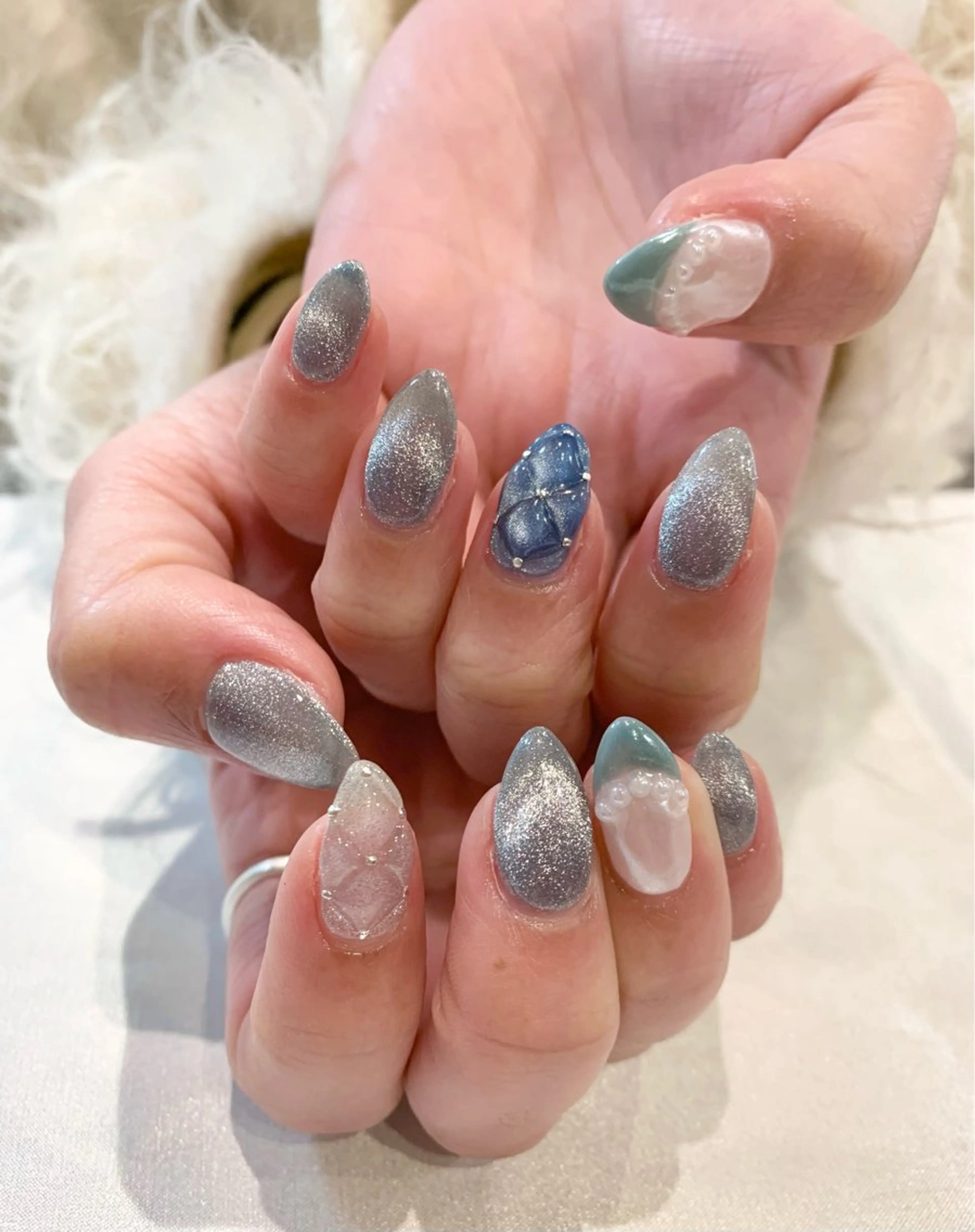 ネイル ハンドネイル ecrin 💎 mayuのネイルデザイン