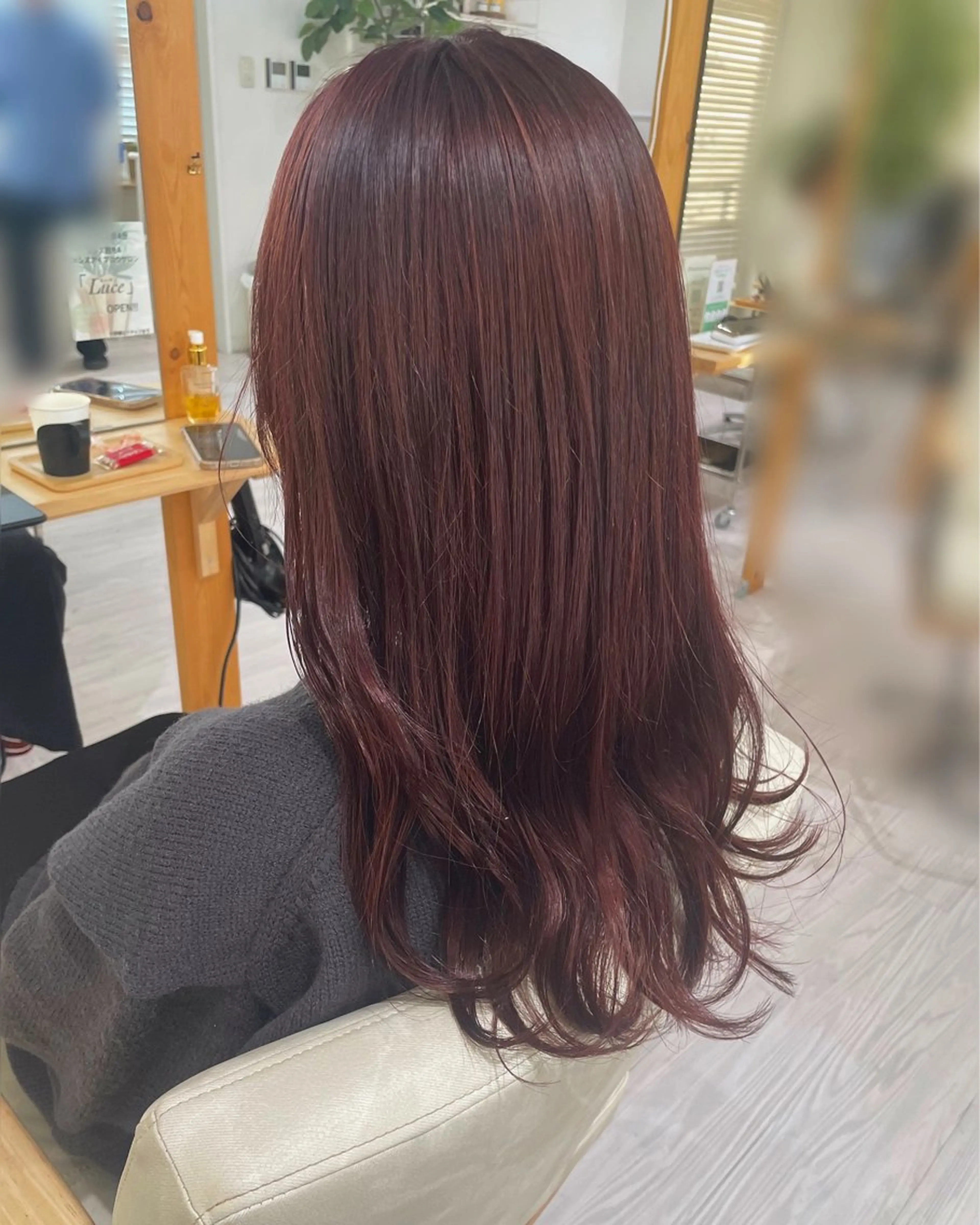 ロング カラー 〘 ROSSO〙 yunonのヘアスタイル