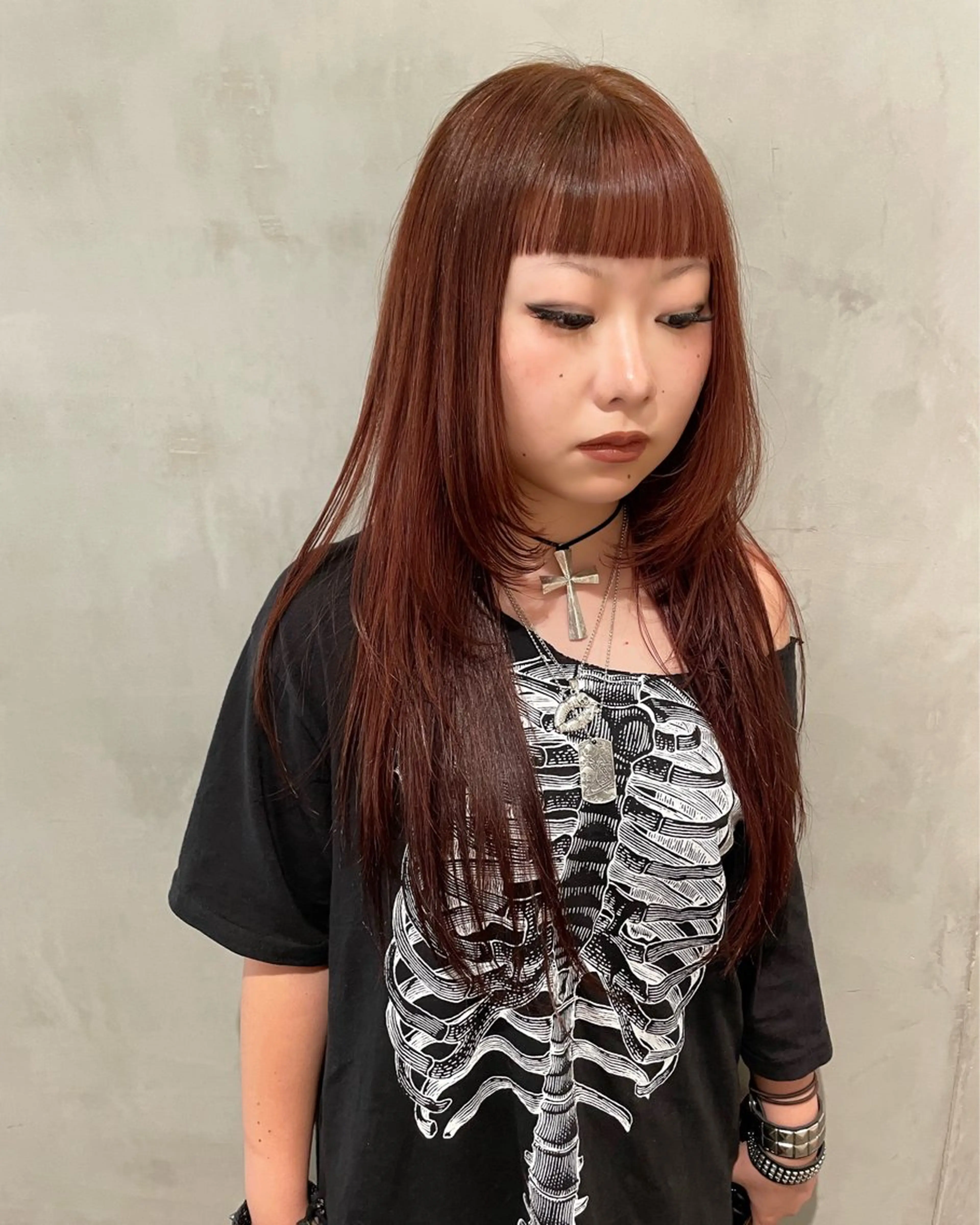 ロング カラー カット ヘアカラー トリートメント 優作 〜圧倒的信頼〜のヘアスタイル