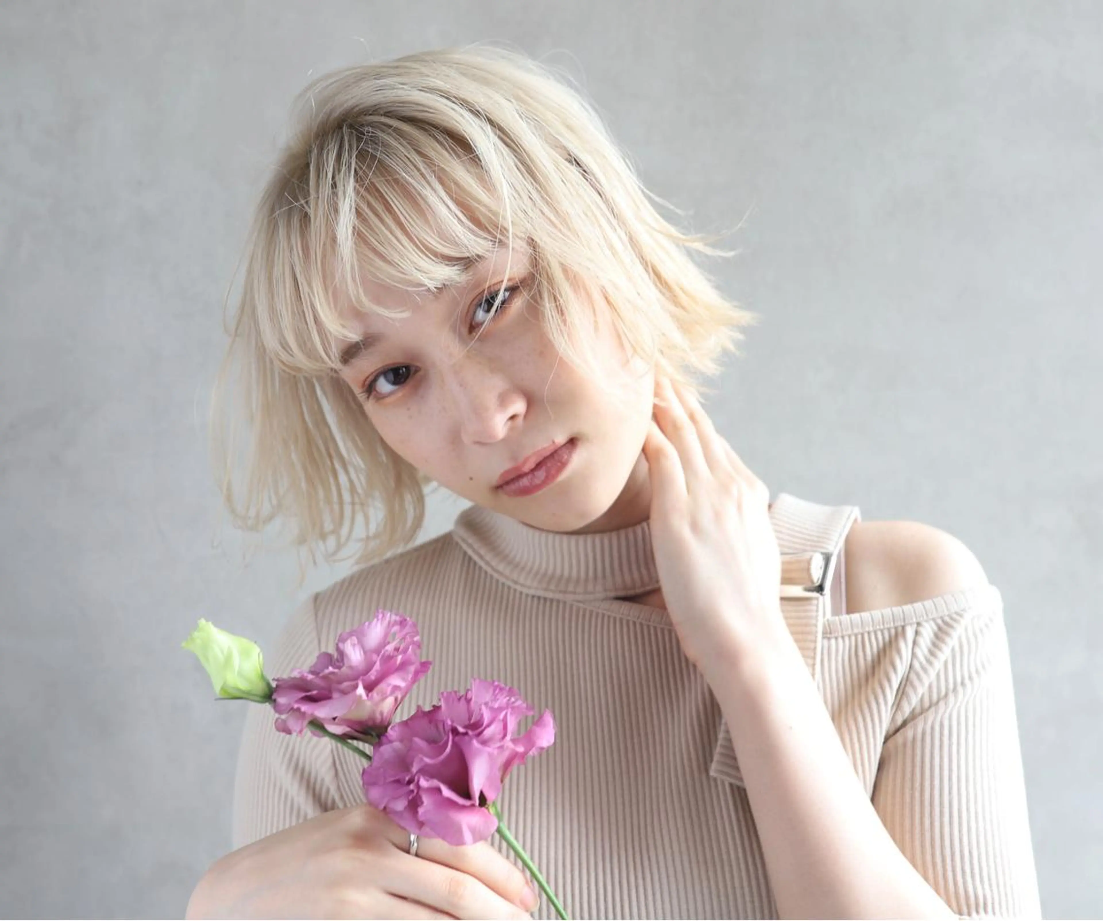 ミディアム enx academyのヘアスタイル